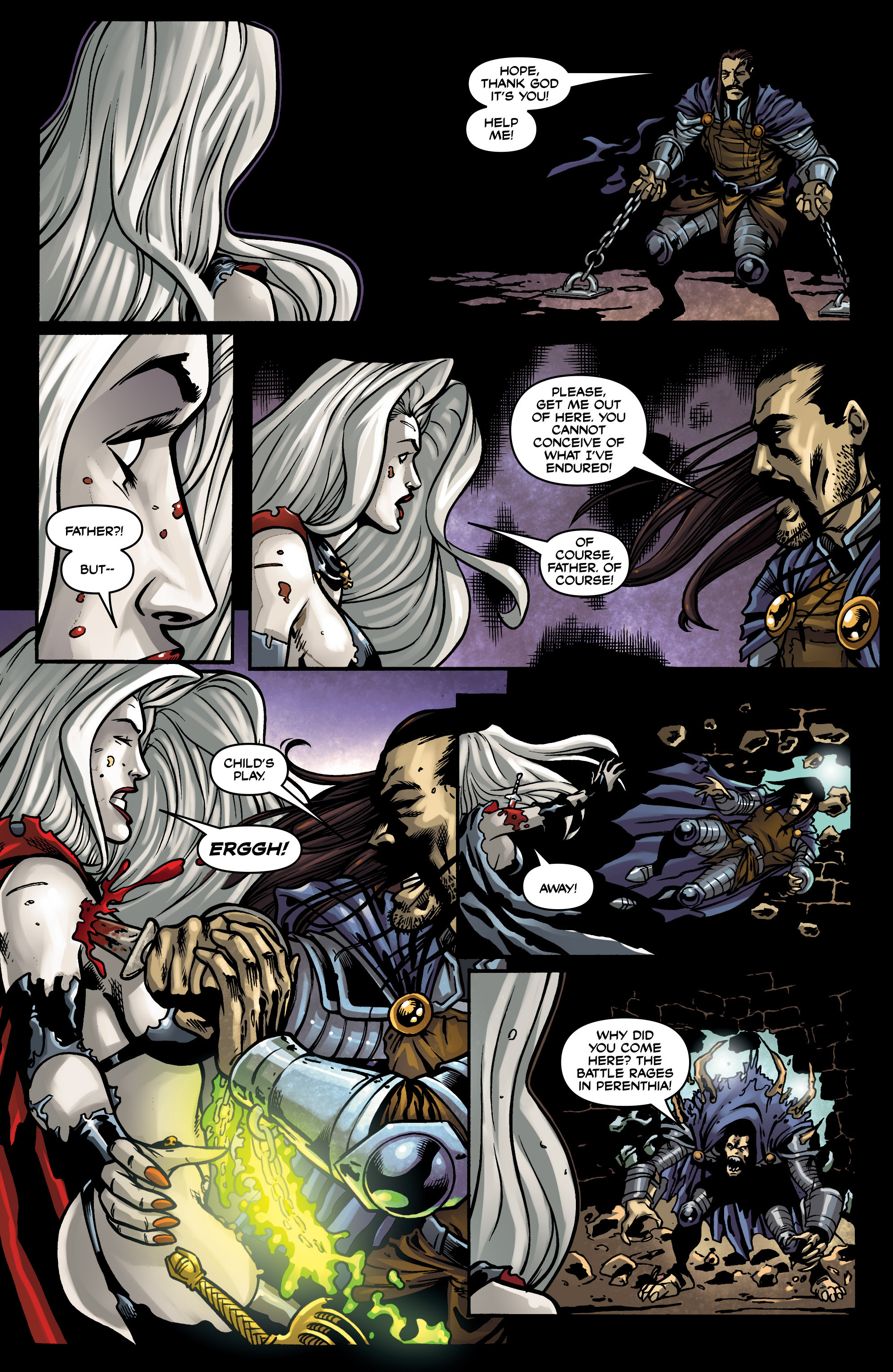Read online Lady Death Origins comic -  Issue #15 - 17