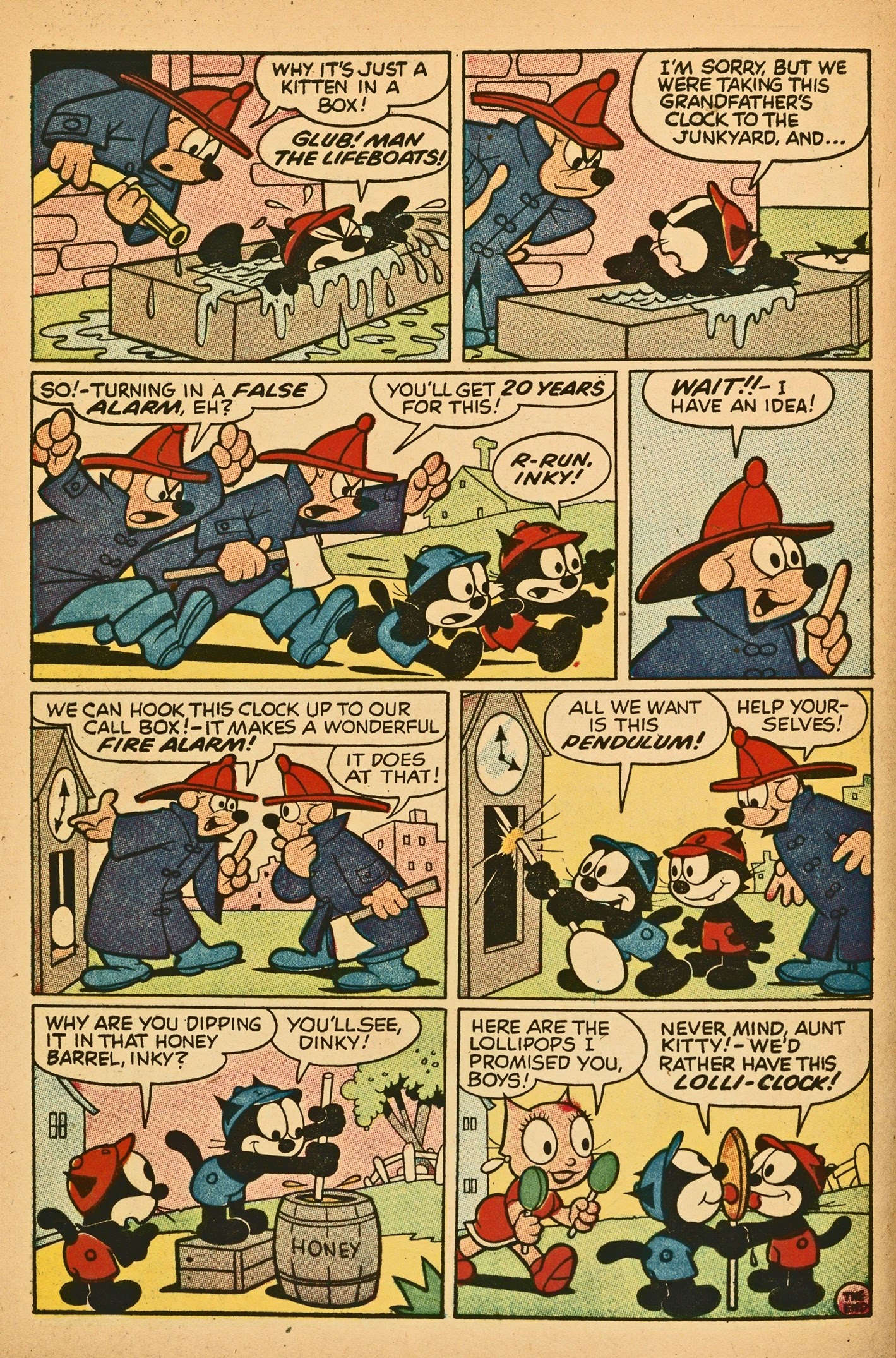 Read online Felix the Cat (1955) comic -  Issue #109 - 32