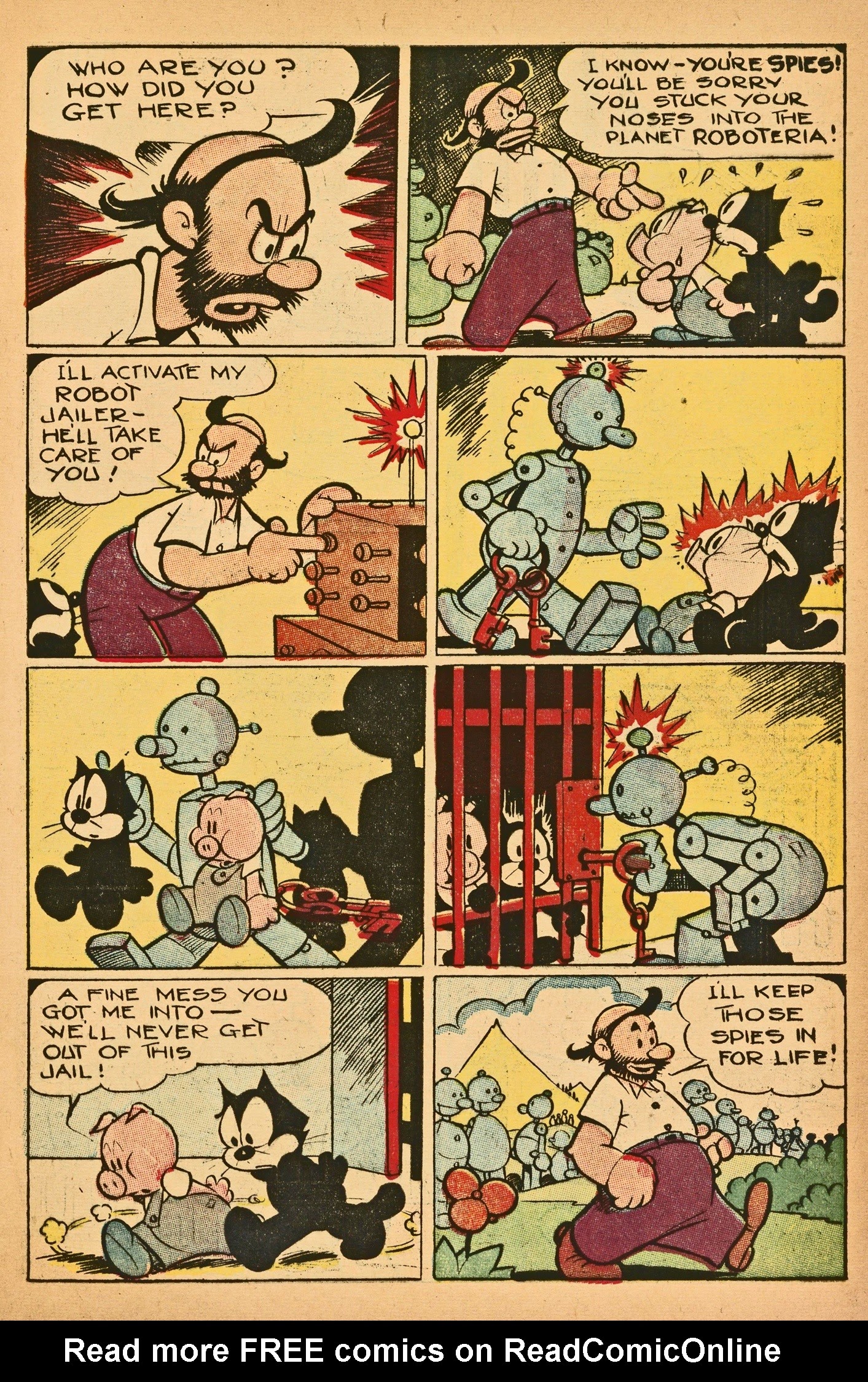 Read online Felix the Cat (1951) comic -  Issue #46 - 9