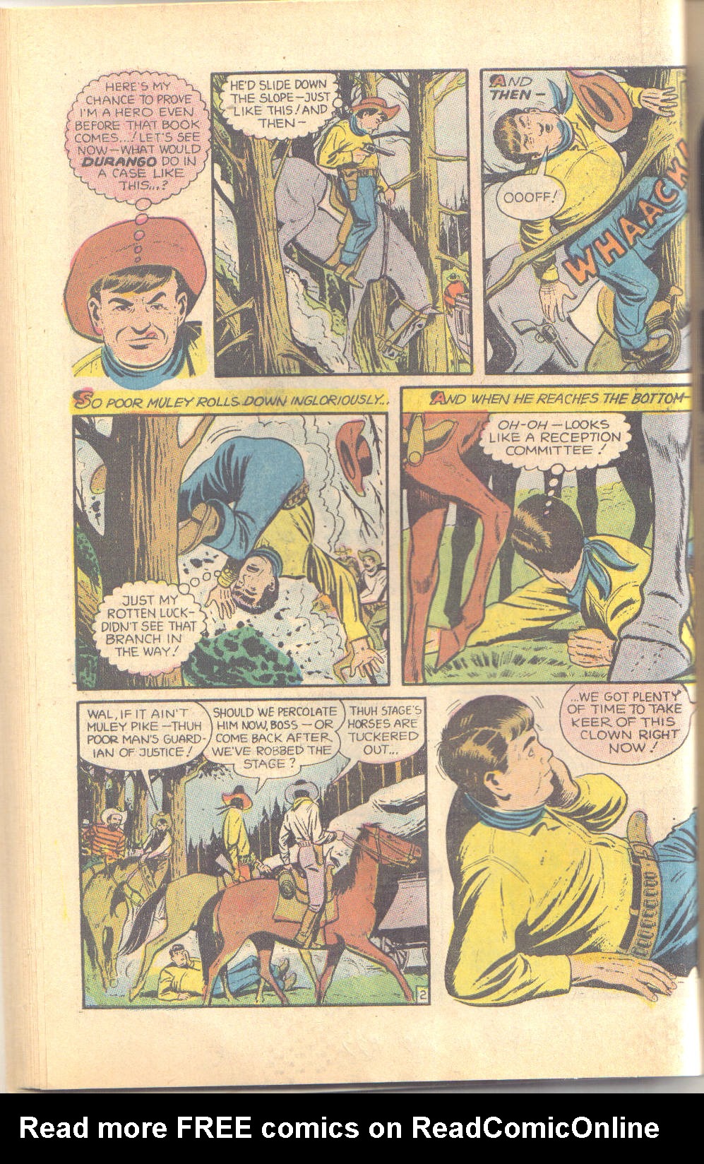 Read online Wild Western Action comic -  Issue #3 - 34