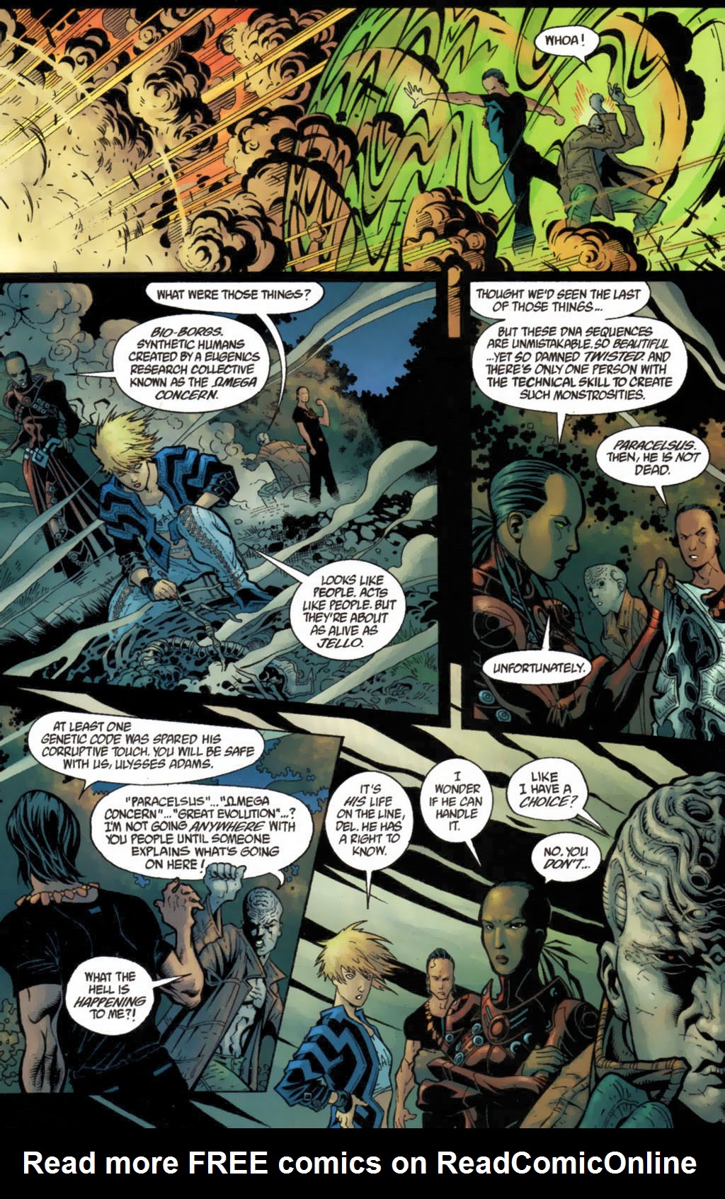 Read online The Human Race comic -  Issue #1 - 19