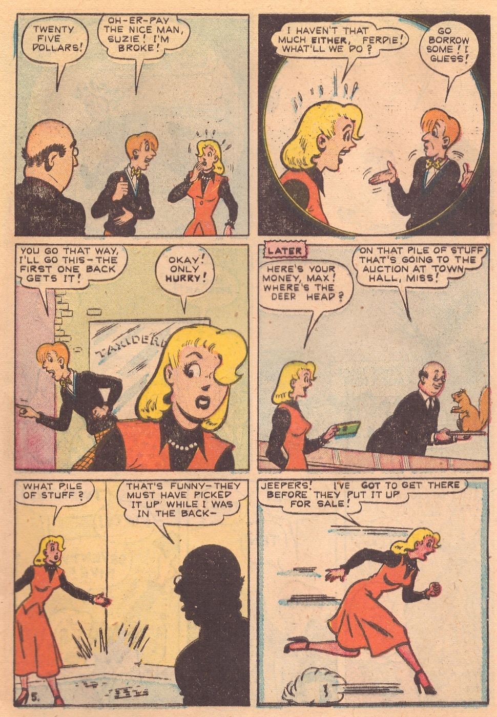Read online Suzie Comics comic -  Issue #70 - 8