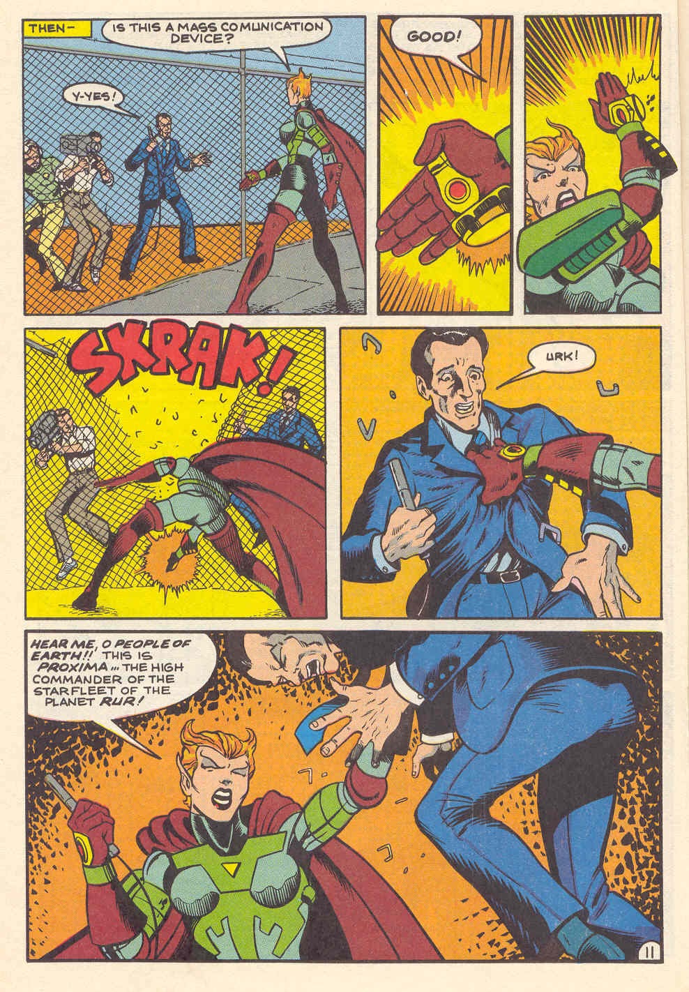 Read online Captain Paragon (1983) comic -  Issue #1 - 20