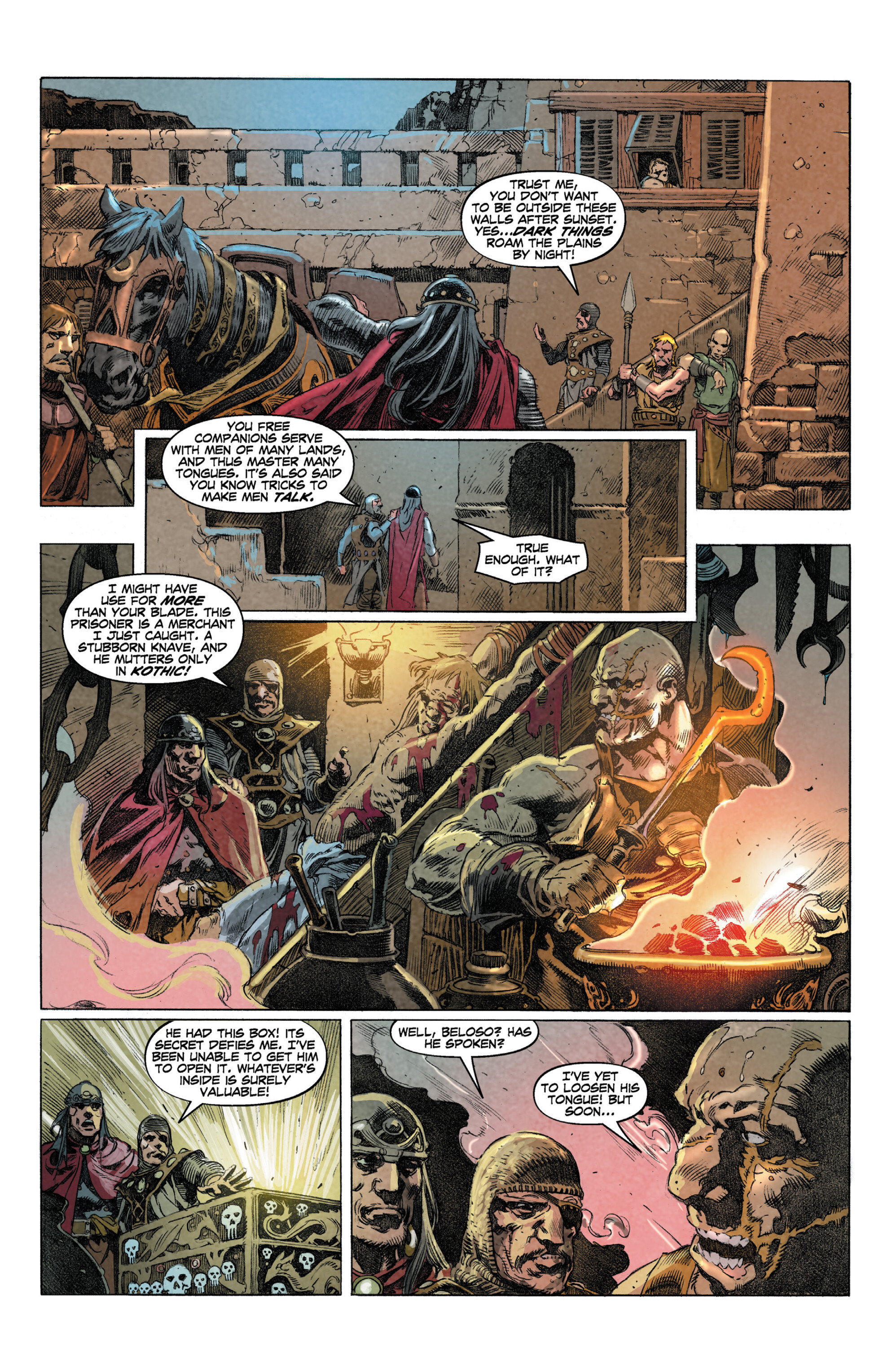 Read online King Conan Chronicles Epic Collection comic -  Issue # Wolves And Dragons (Part 2) - 39