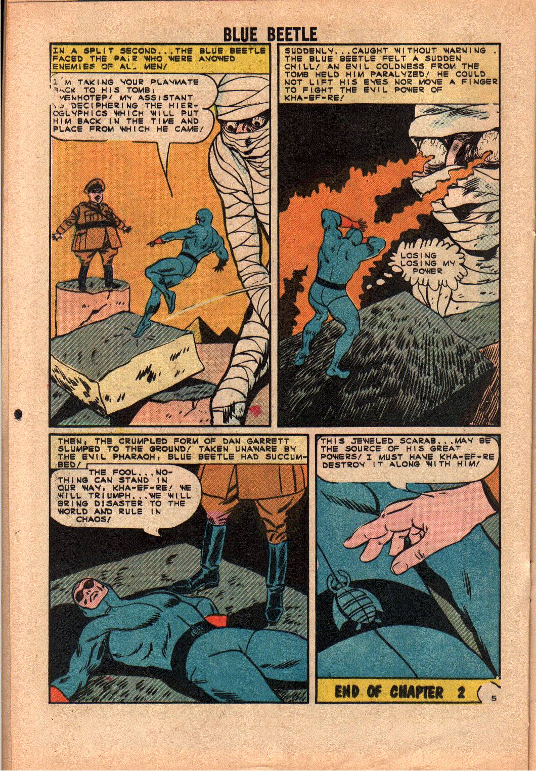 Read online Blue Beetle (1964) comic -  Issue #1 - 20