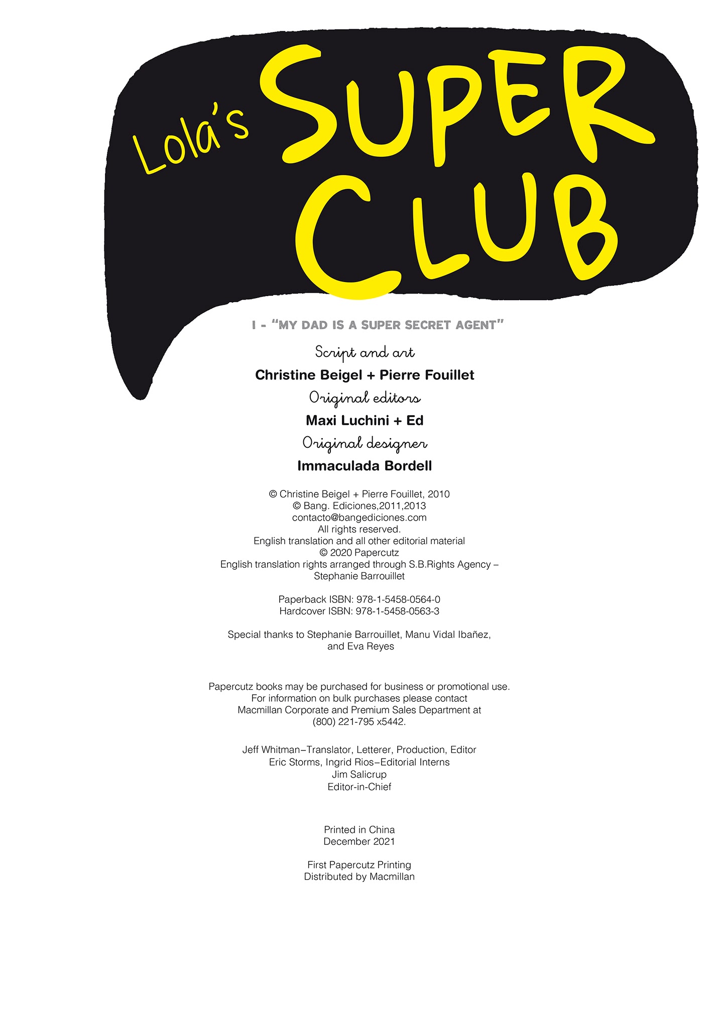 Read online Lola's Super Club comic -  Issue # TPB 1 - 5