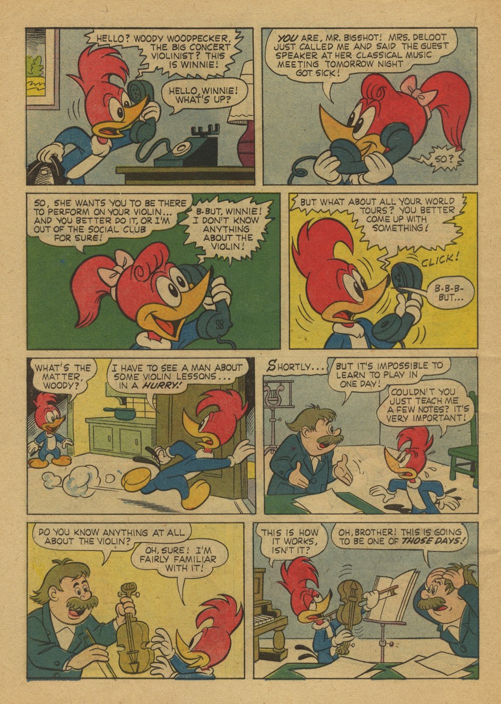 Read online Walter Lantz Woody Woodpecker (1952) comic -  Issue #66 - 30