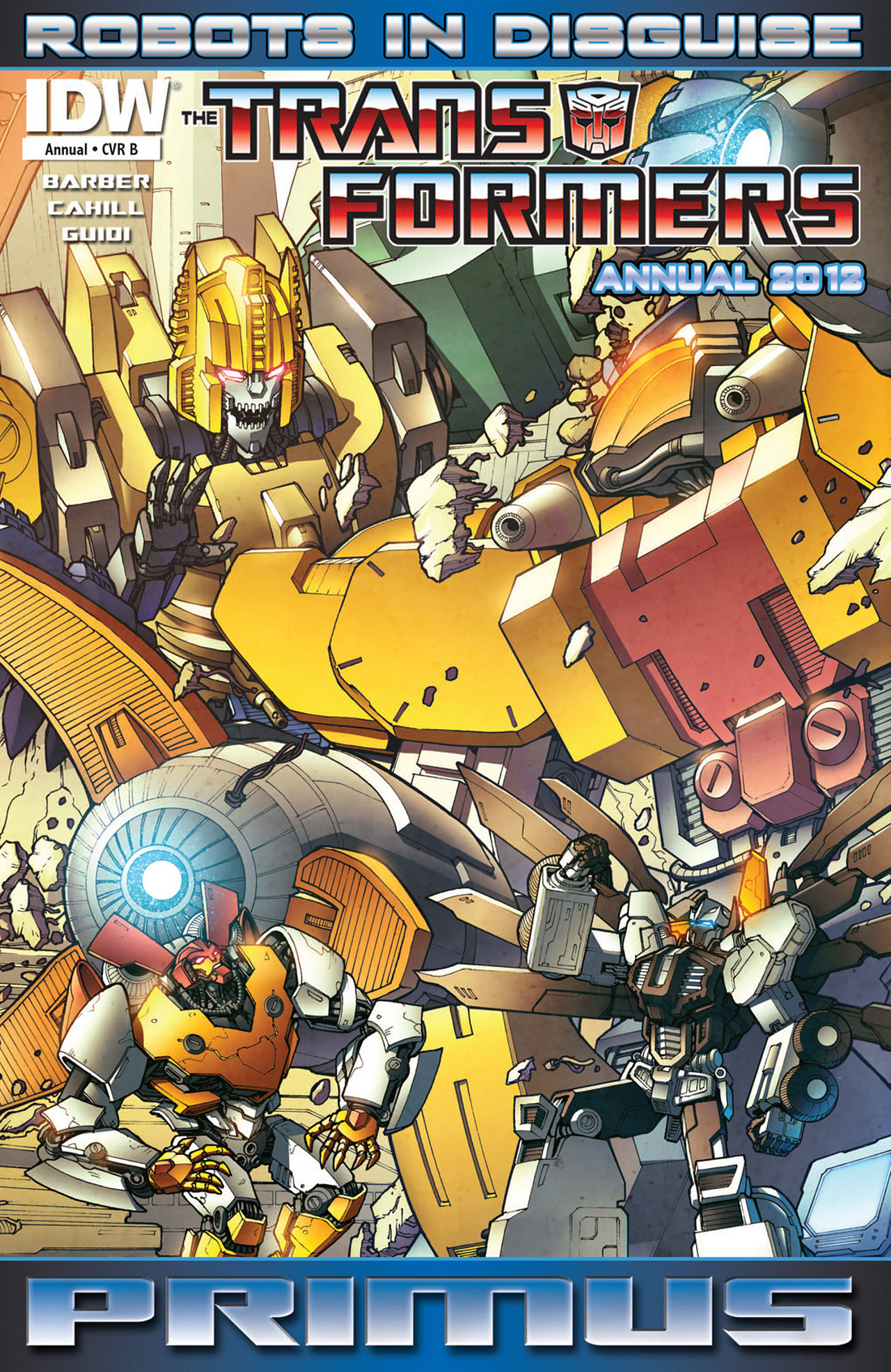 Read online Transformers: Robots In Disguise (2012) comic -  Issue # _Annual - 2
