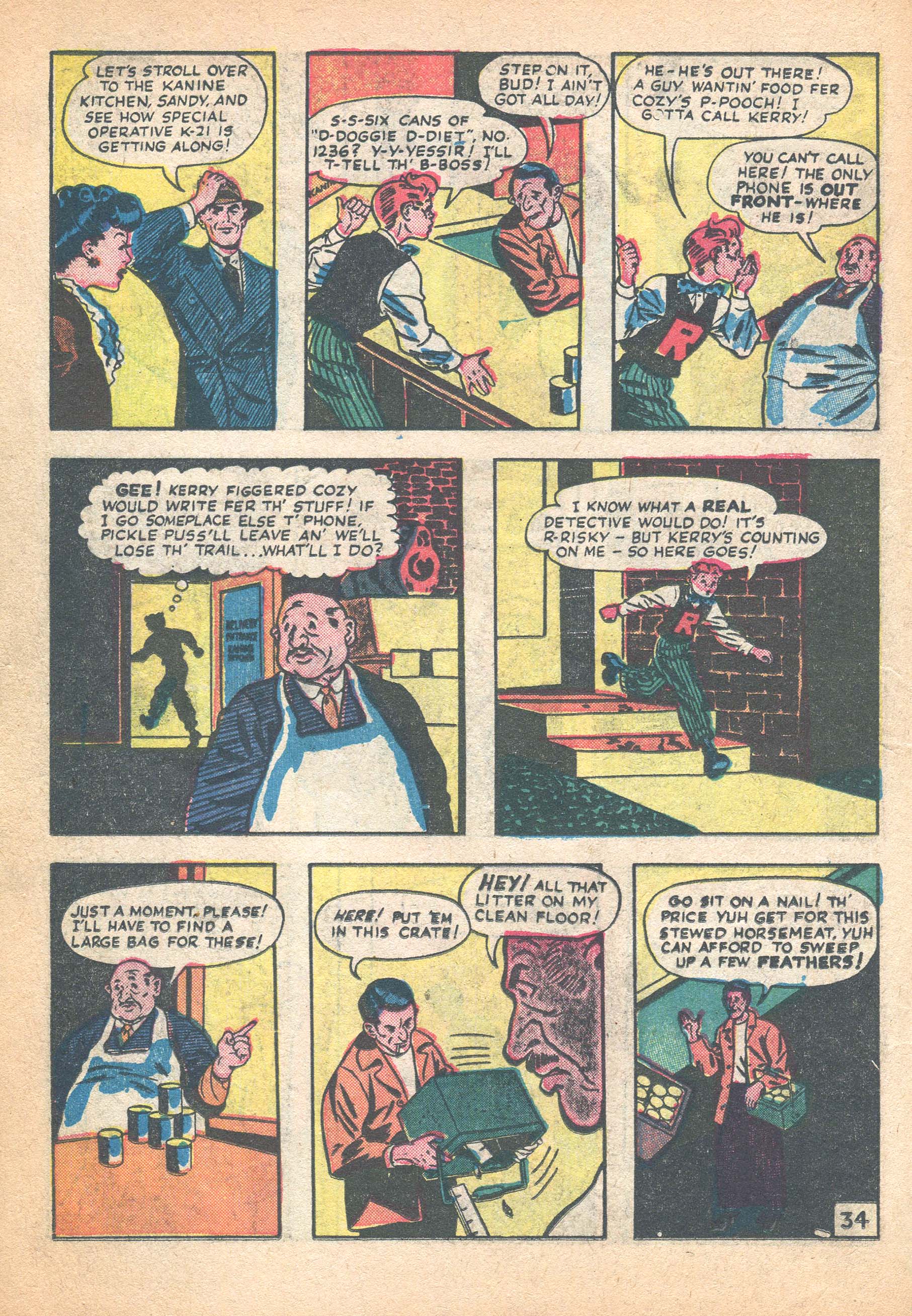 Read online Kerry Drake Detective Cases comic -  Issue #4 - 36