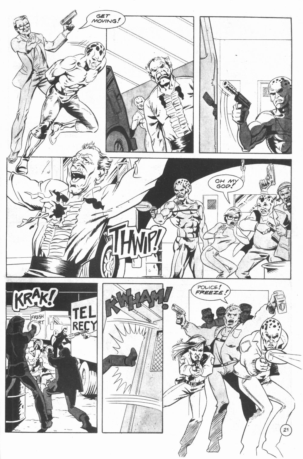 Read online Alien Nation: The Spartans comic -  Issue #4 - 23