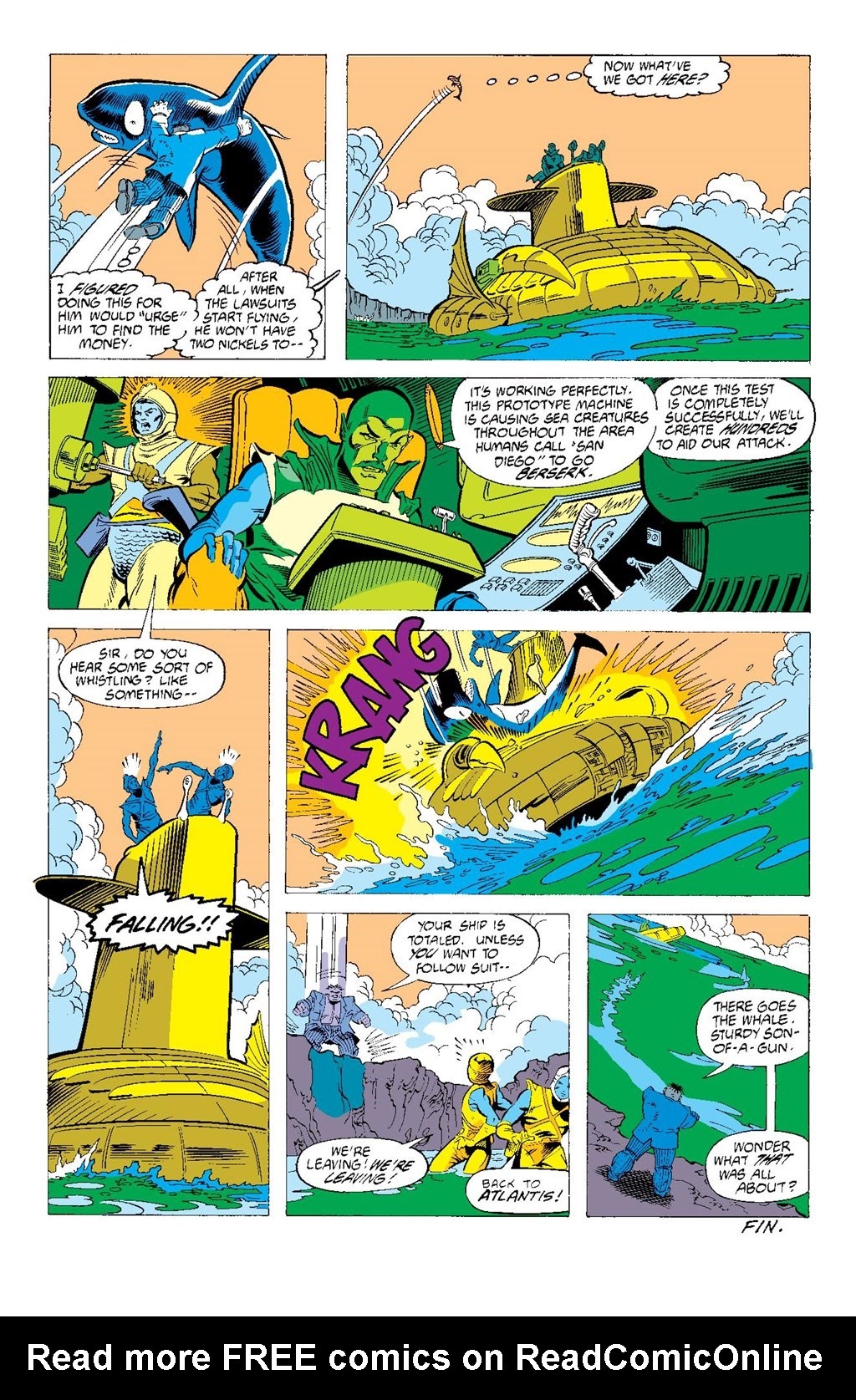 Read online Atlantis Attacks comic -  Issue # _The Original Epic (Part 1) - 72