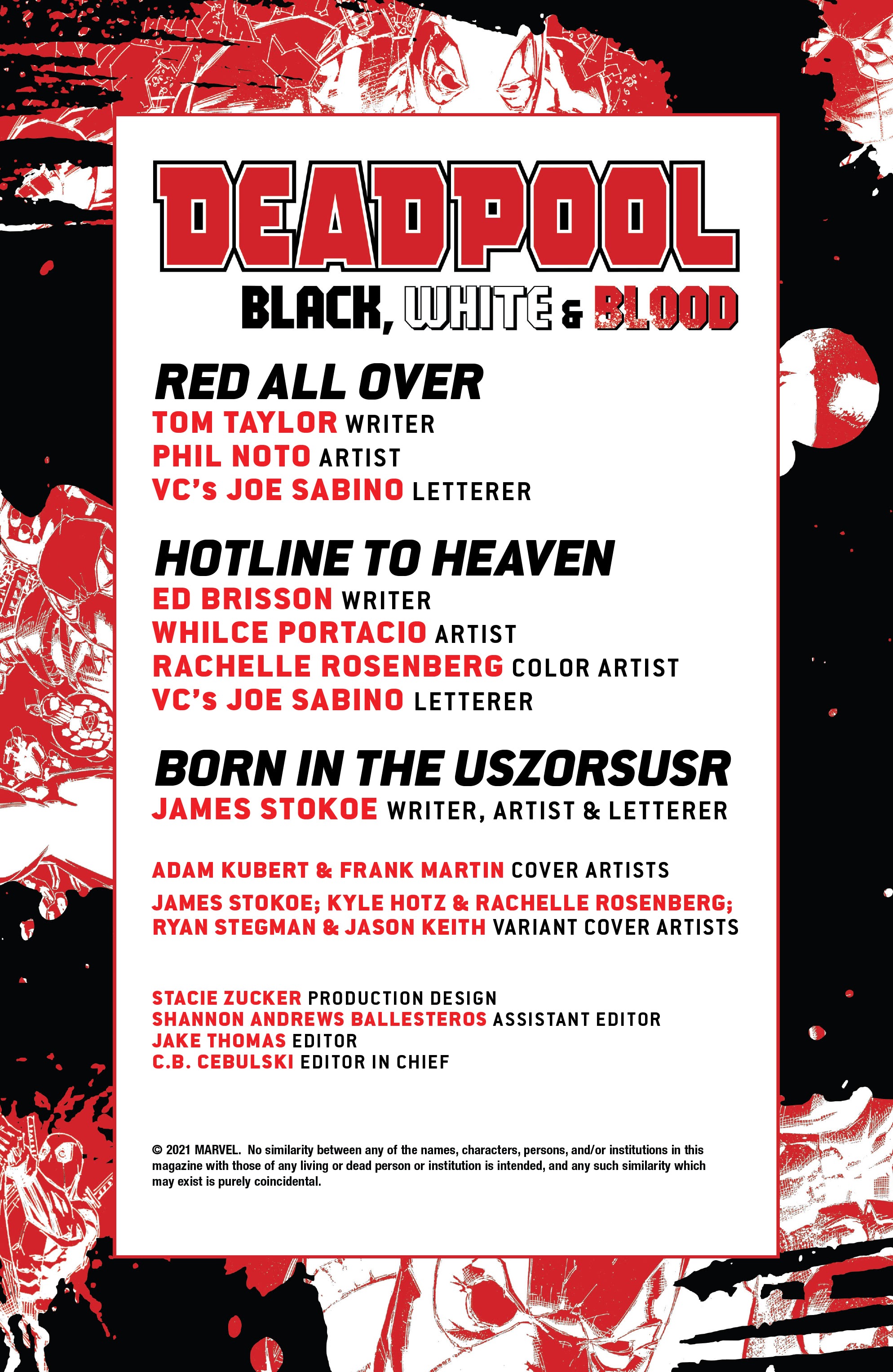 Read online Deadpool: Black, White & Blood comic -  Issue #1 - 4
