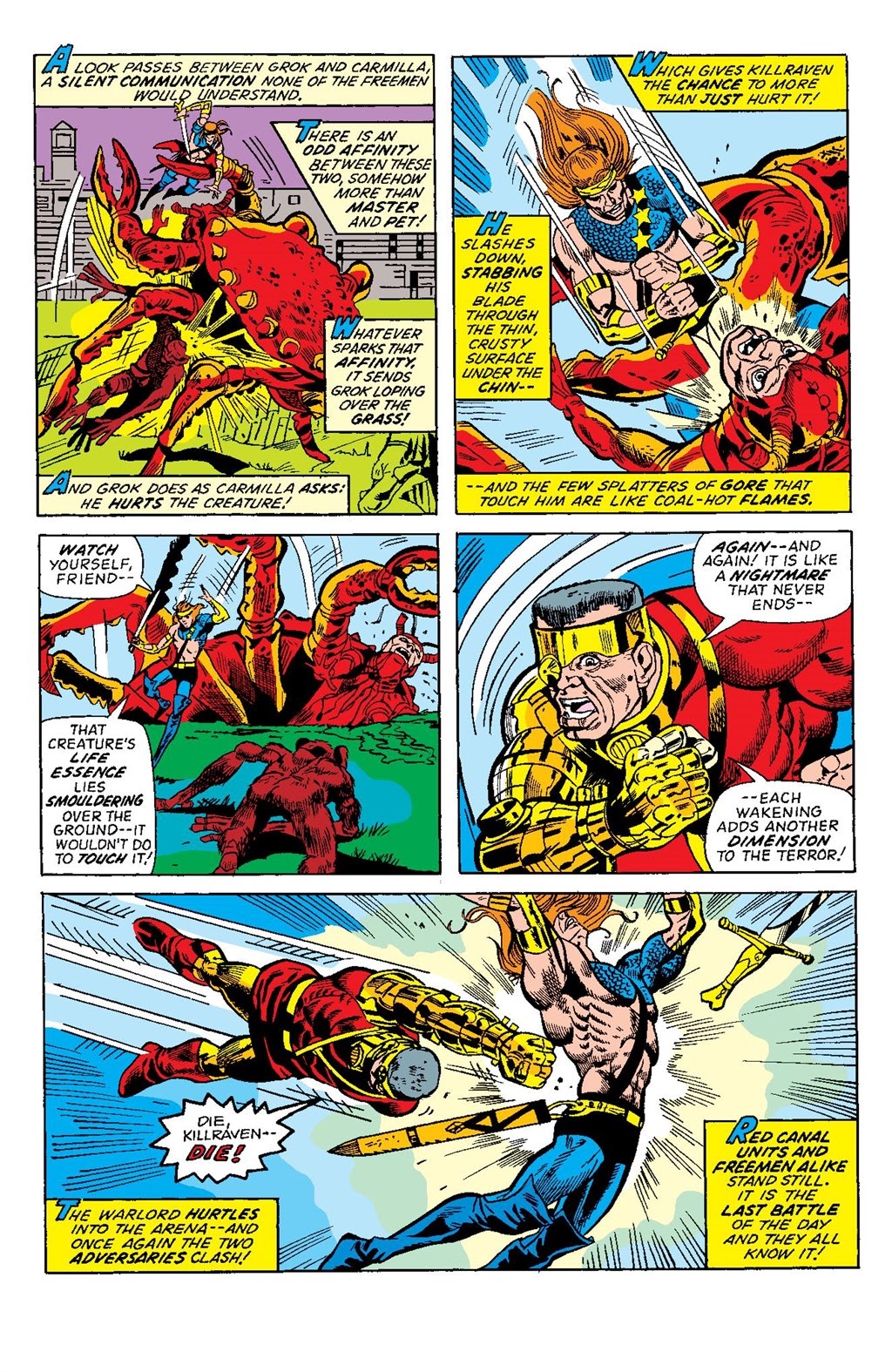 Read online Killraven Epic Collection: Warrior of the Worlds comic -  Issue # TPB (Part 1) - 83