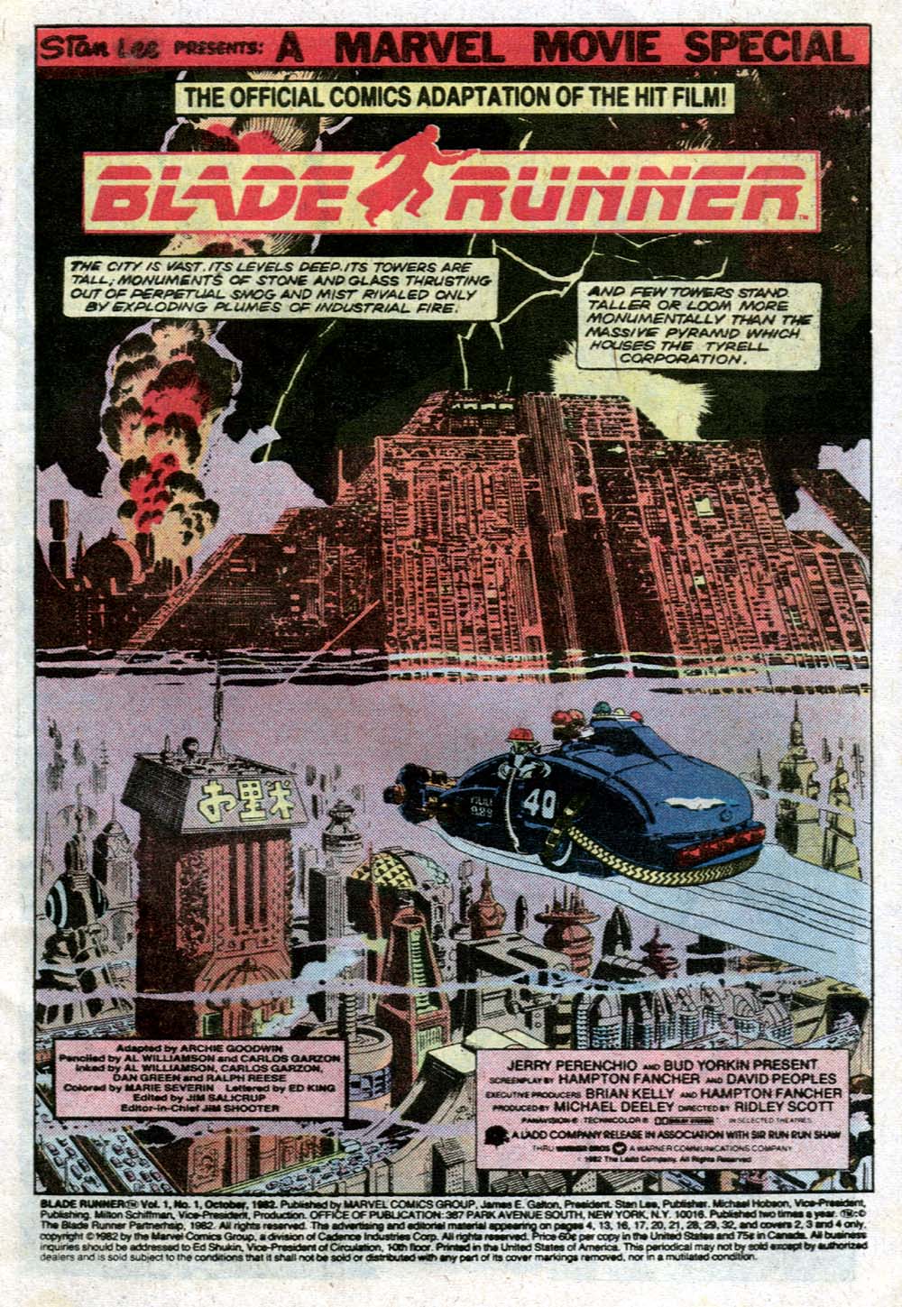Read online Blade Runner comic -  Issue #1 - 2