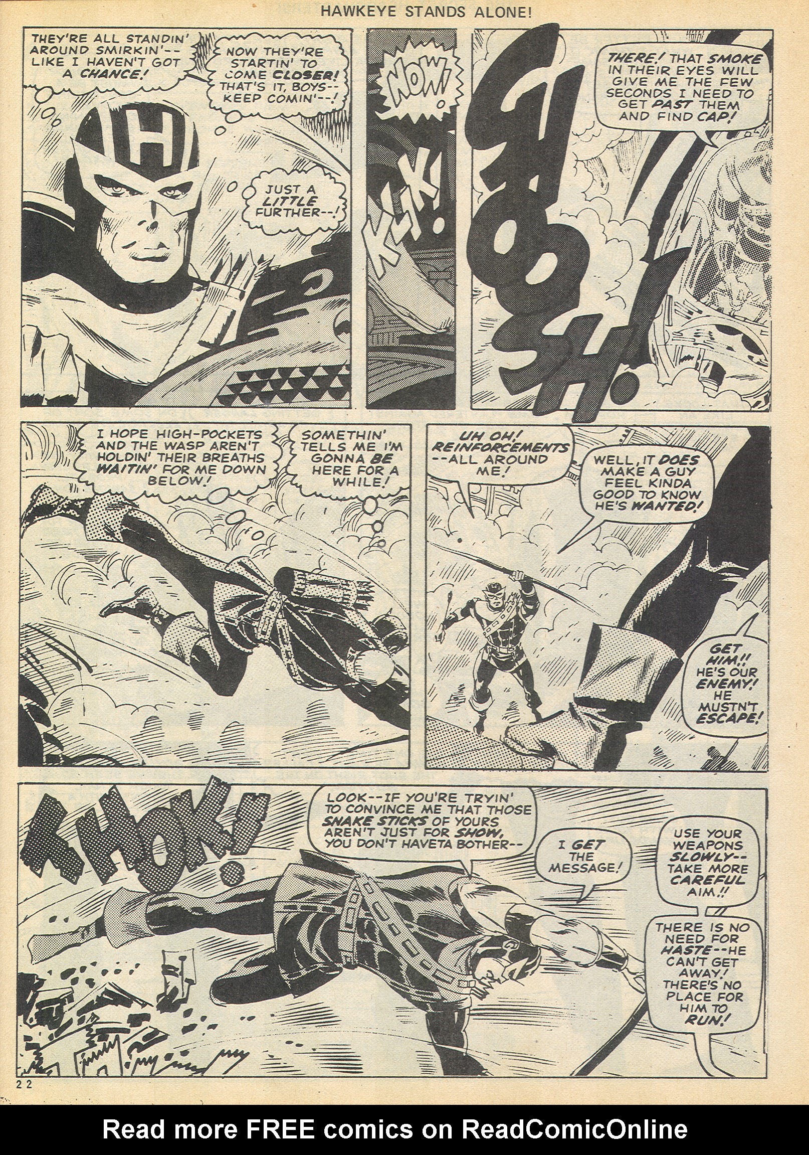 Read online The Avengers (1973) comic -  Issue #32 - 22