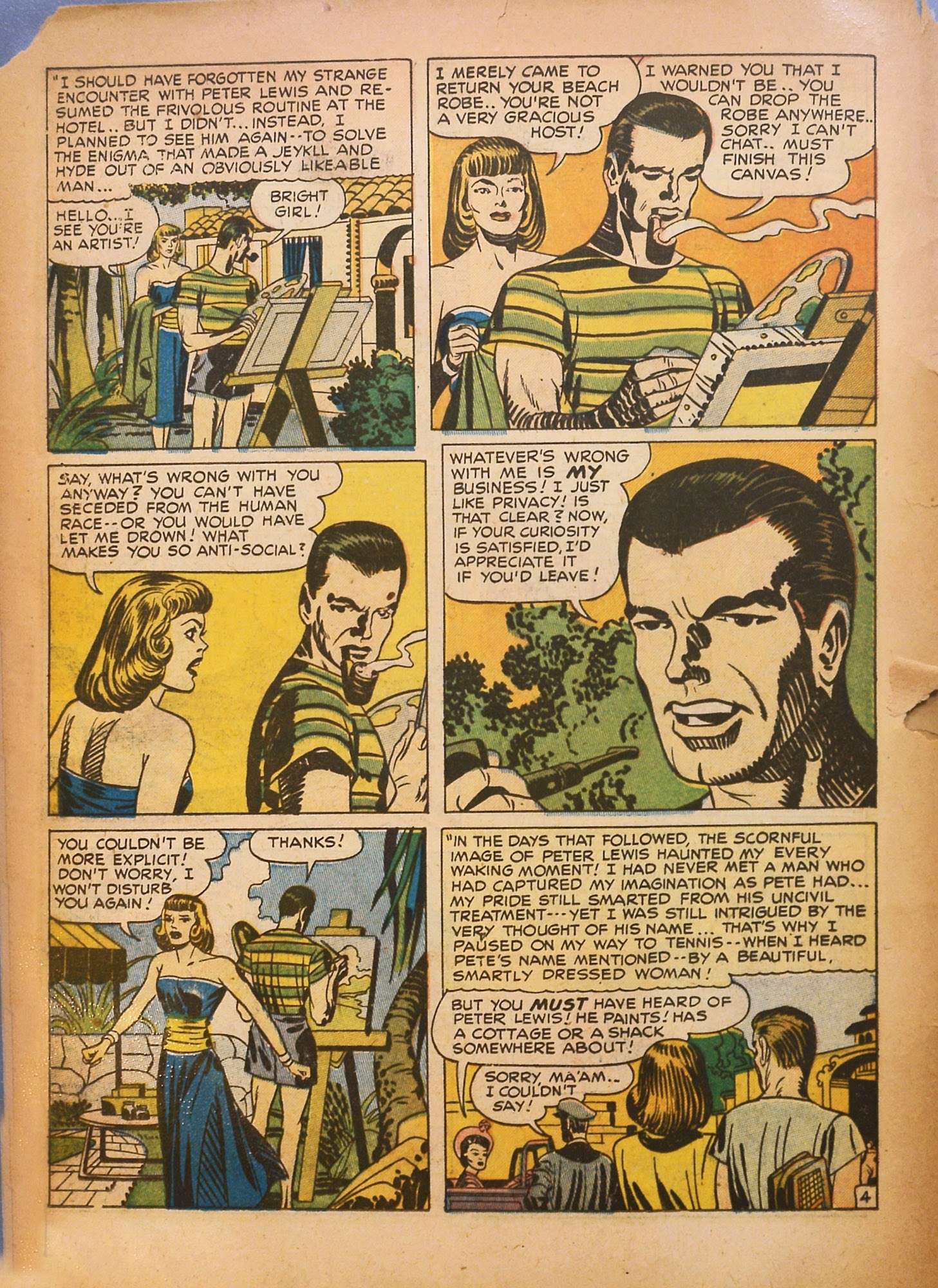 Read online Young Love (1949) comic -  Issue #1 - 6