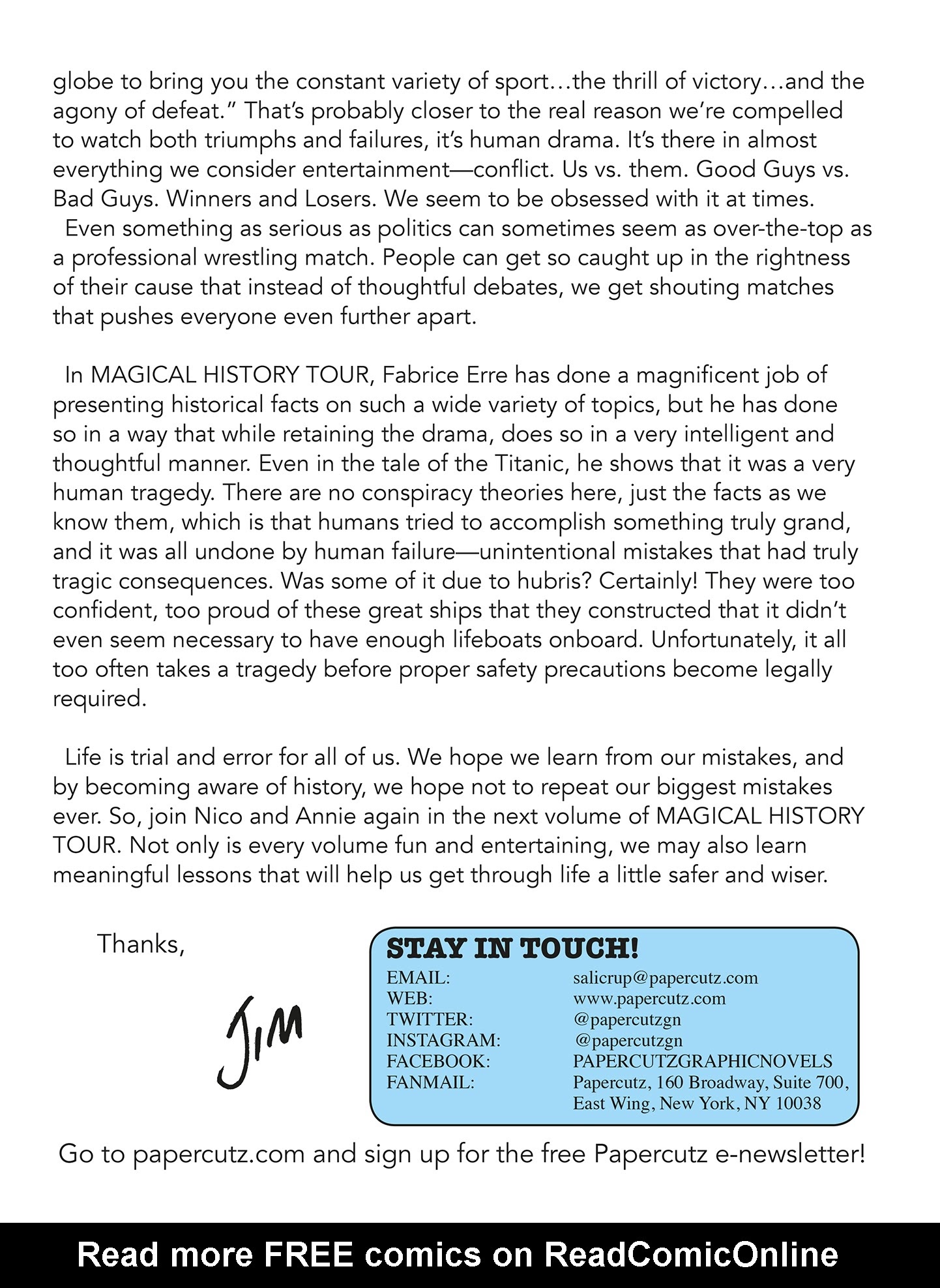 Read online Magical History Tour comic -  Issue #9 - 45