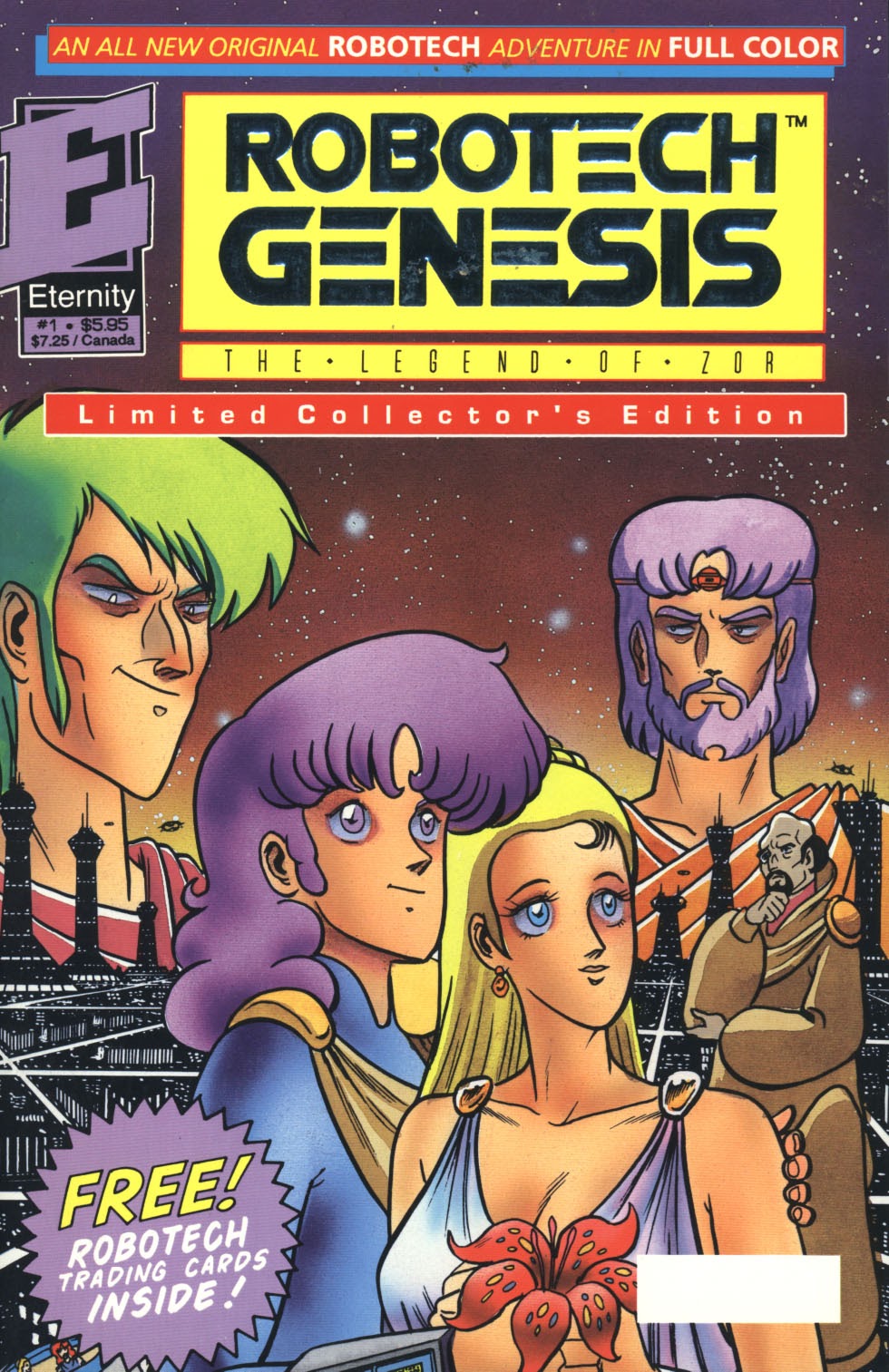 Read online Robotech Genesis: The Legend of Zor comic -  Issue #1 - 2