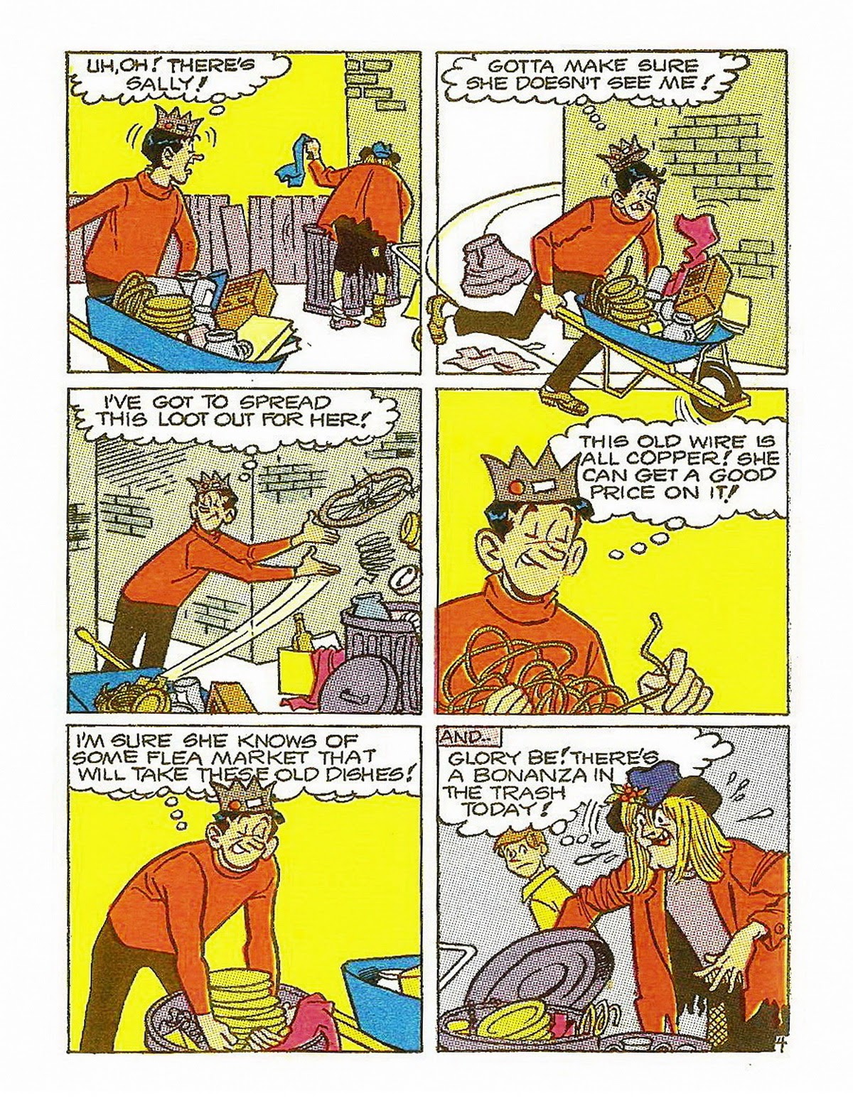 Read online Archie's Double Digest Magazine comic -  Issue #56 - 204