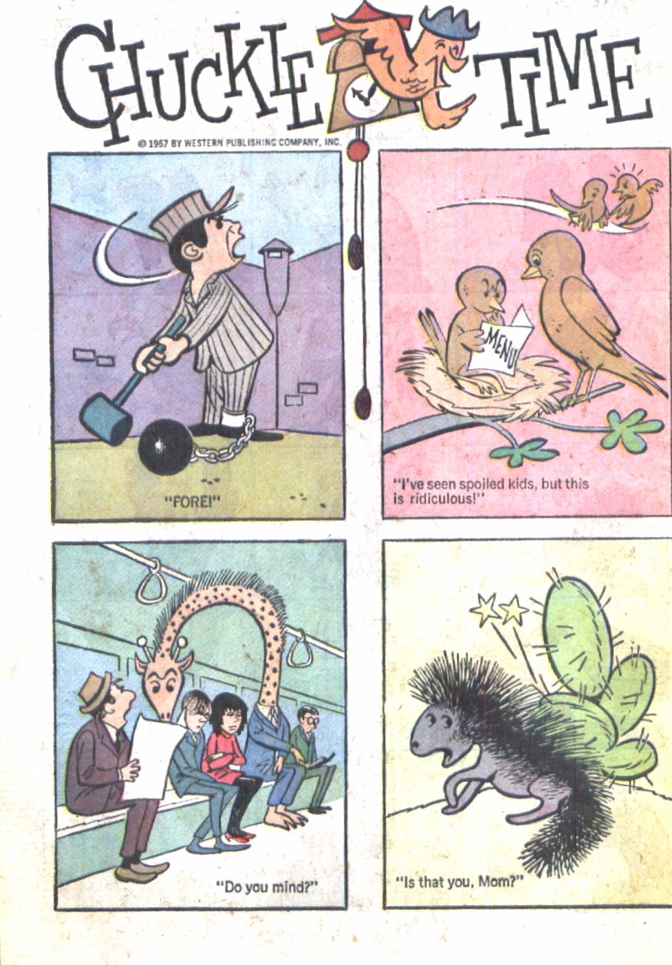 Read online Huckleberry Hound (1960) comic -  Issue #31 - 20