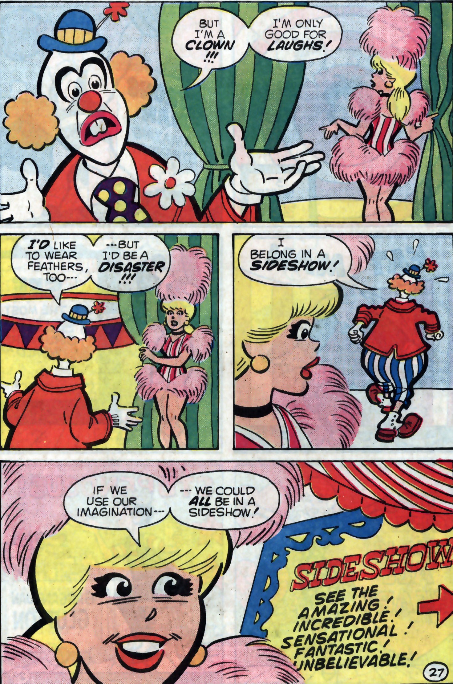 Read online Archie's Circus comic -  Issue # Full - 26