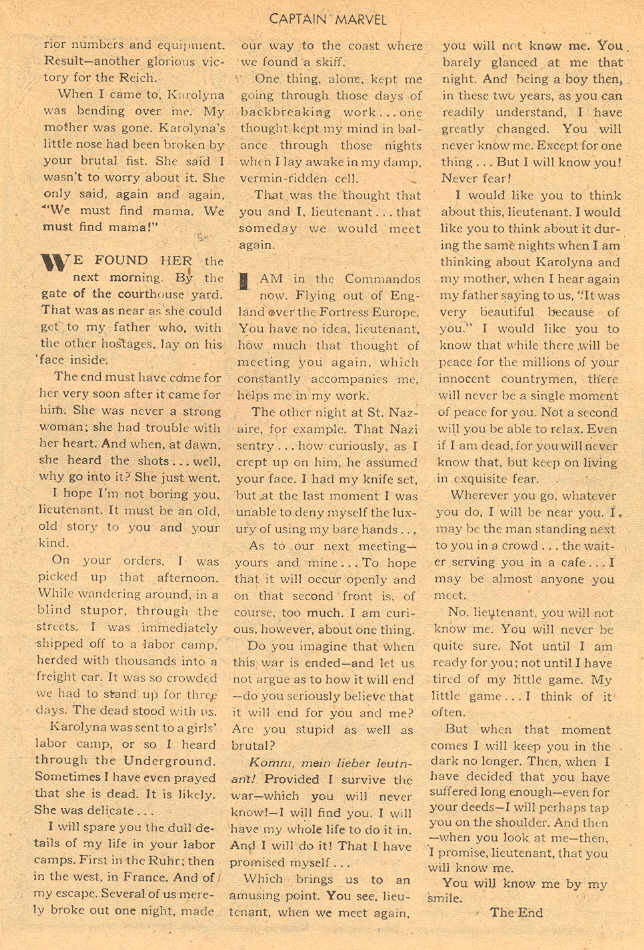 Read online Captain Marvel Adventures comic -  Issue #30 - 31