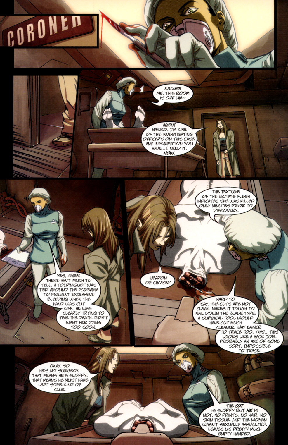 Read online Darkminds: Macropolis comic -  Issue #4 - 12