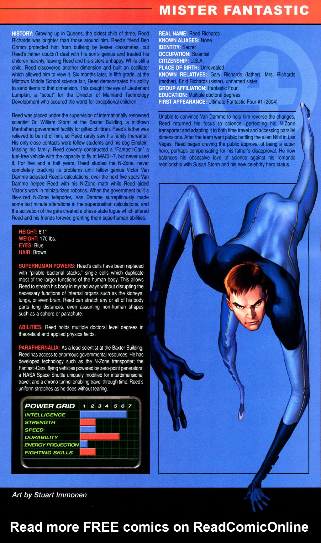 Read online Official Handbook of the Ultimate Marvel Universe 2005: The Fantastic Four & Spider-Man comic -  Issue # Full - 25