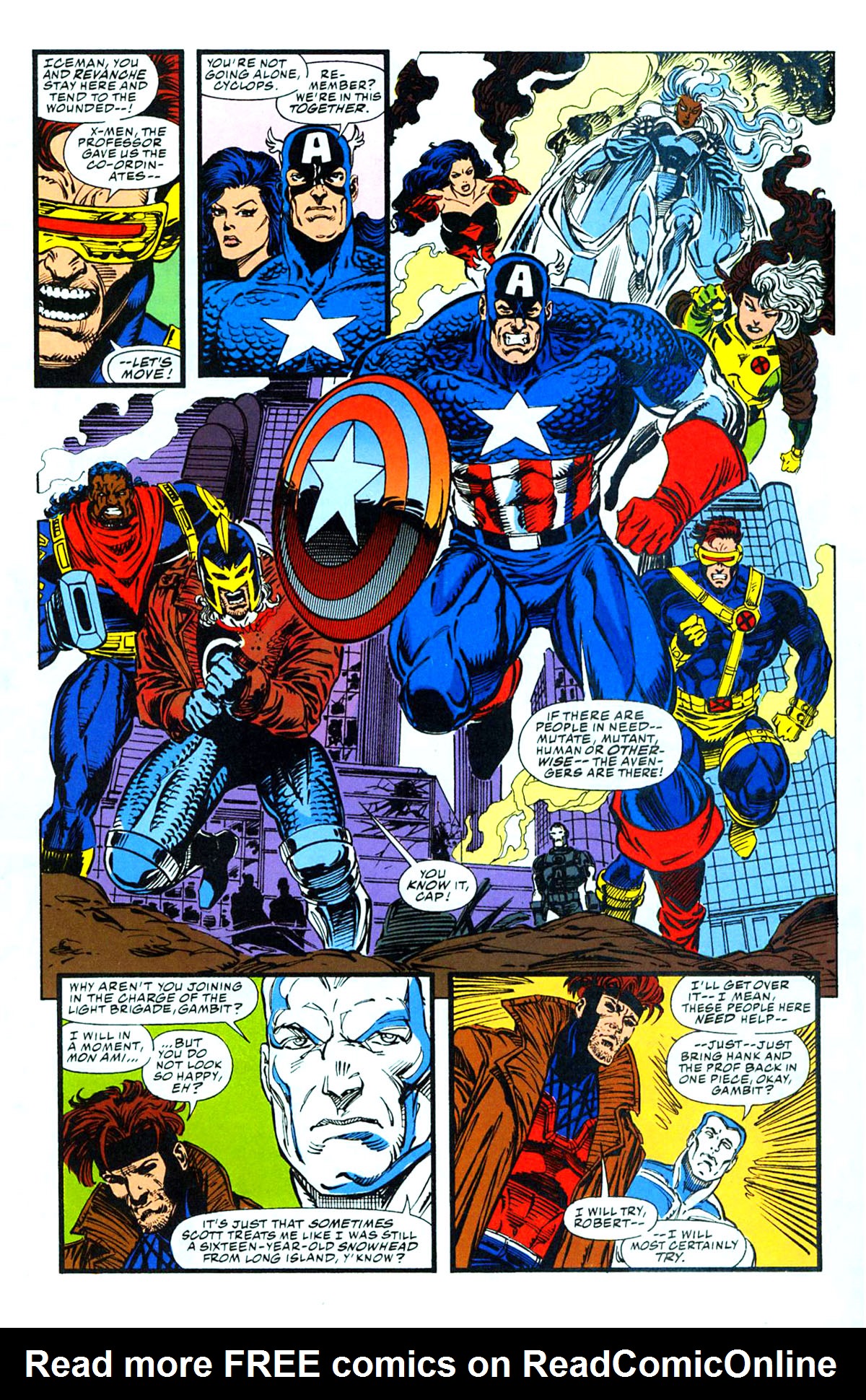 Read online Avengers/X-Men: Bloodties comic -  Issue # TPB - 104