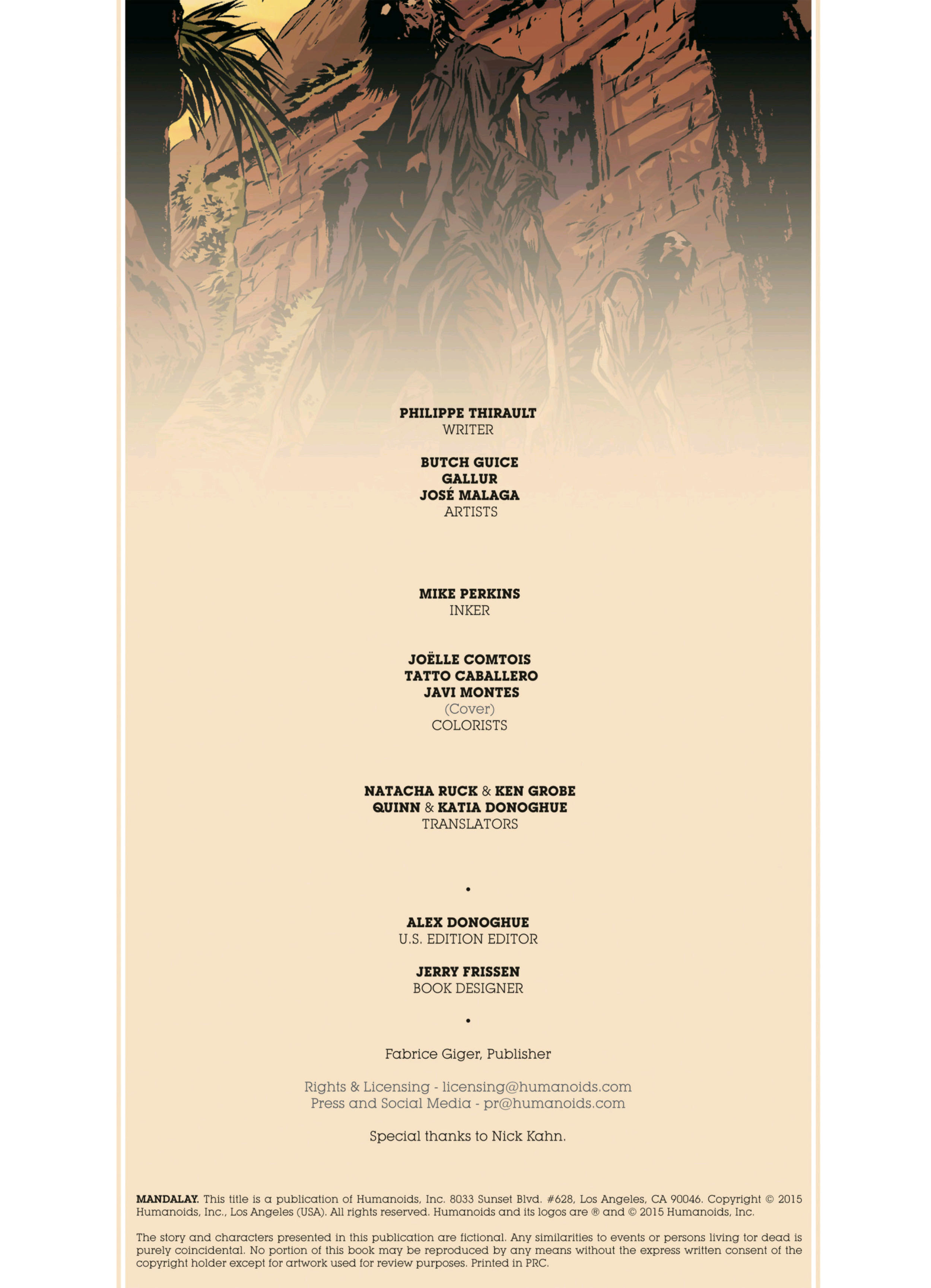Read online Mandalay comic -  Issue #1 - 3