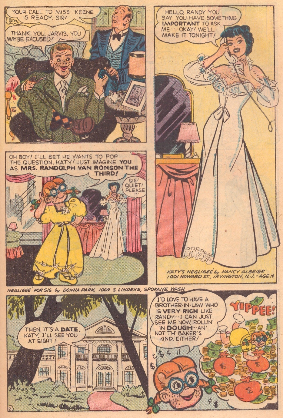 Read online Suzie Comics comic -  Issue #70 - 40