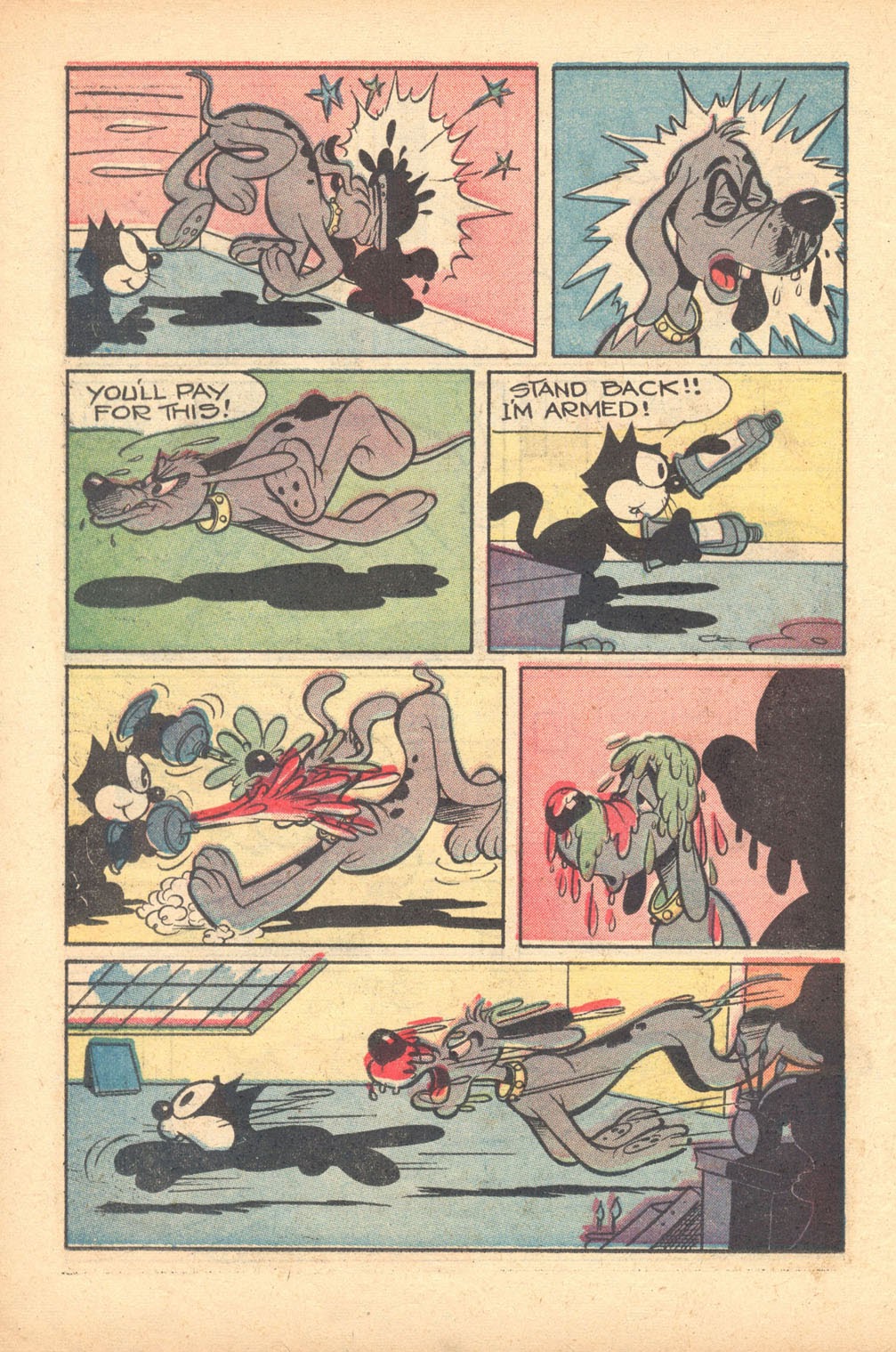Read online Felix the Cat (1951) comic -  Issue #32 - 12