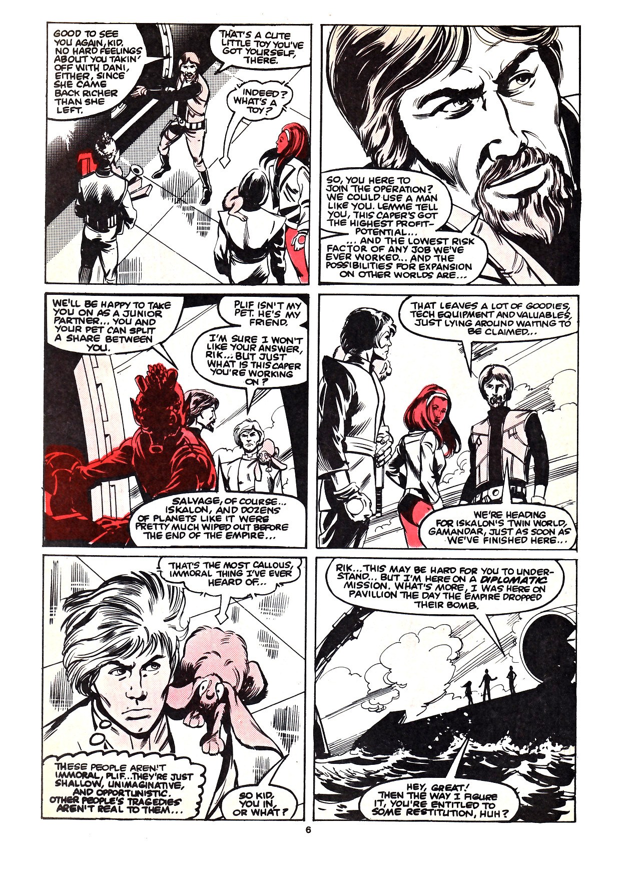Read online Return of the Jedi comic -  Issue #48 - 6