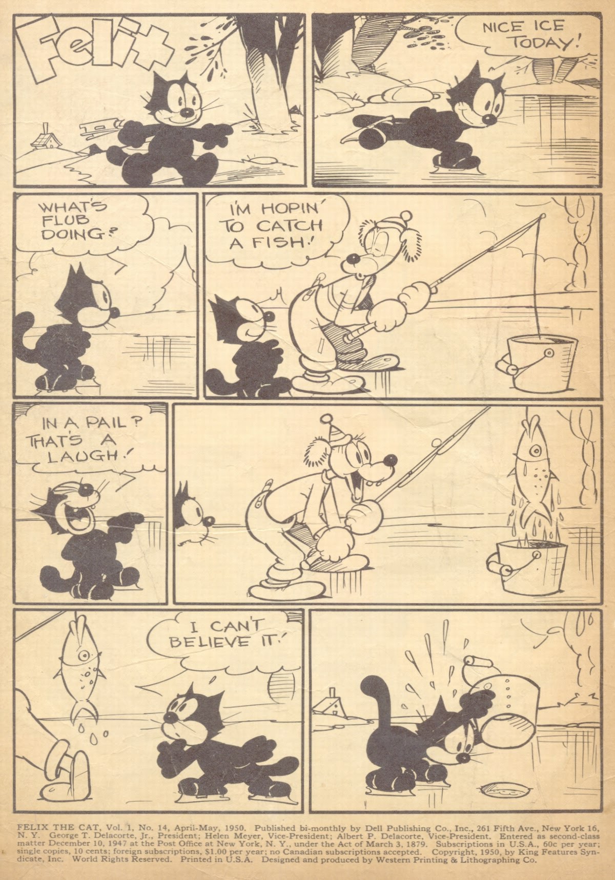 Read online Felix the Cat (1948) comic -  Issue #14 - 2