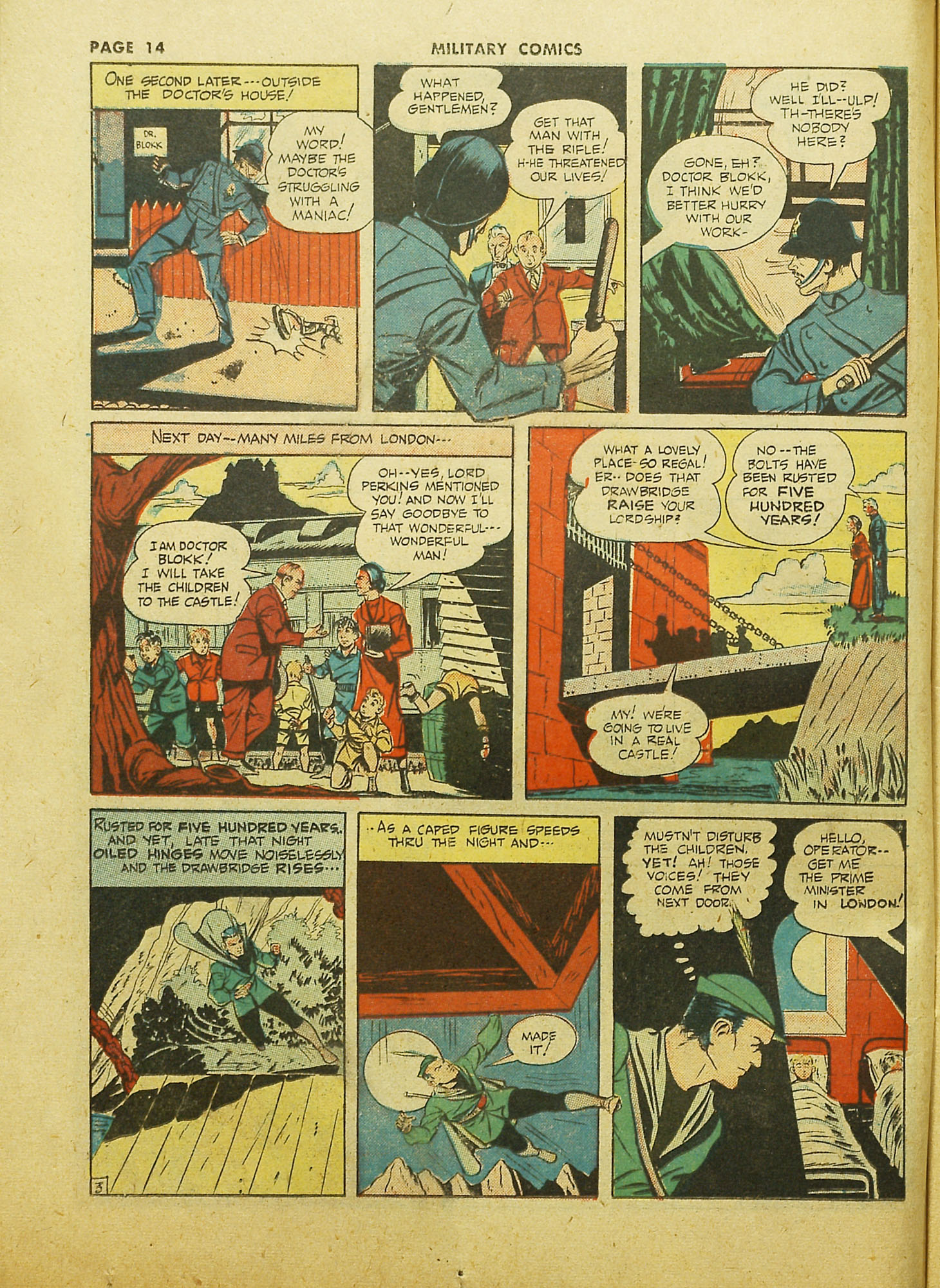 Read online Military Comics comic -  Issue #9 - 16