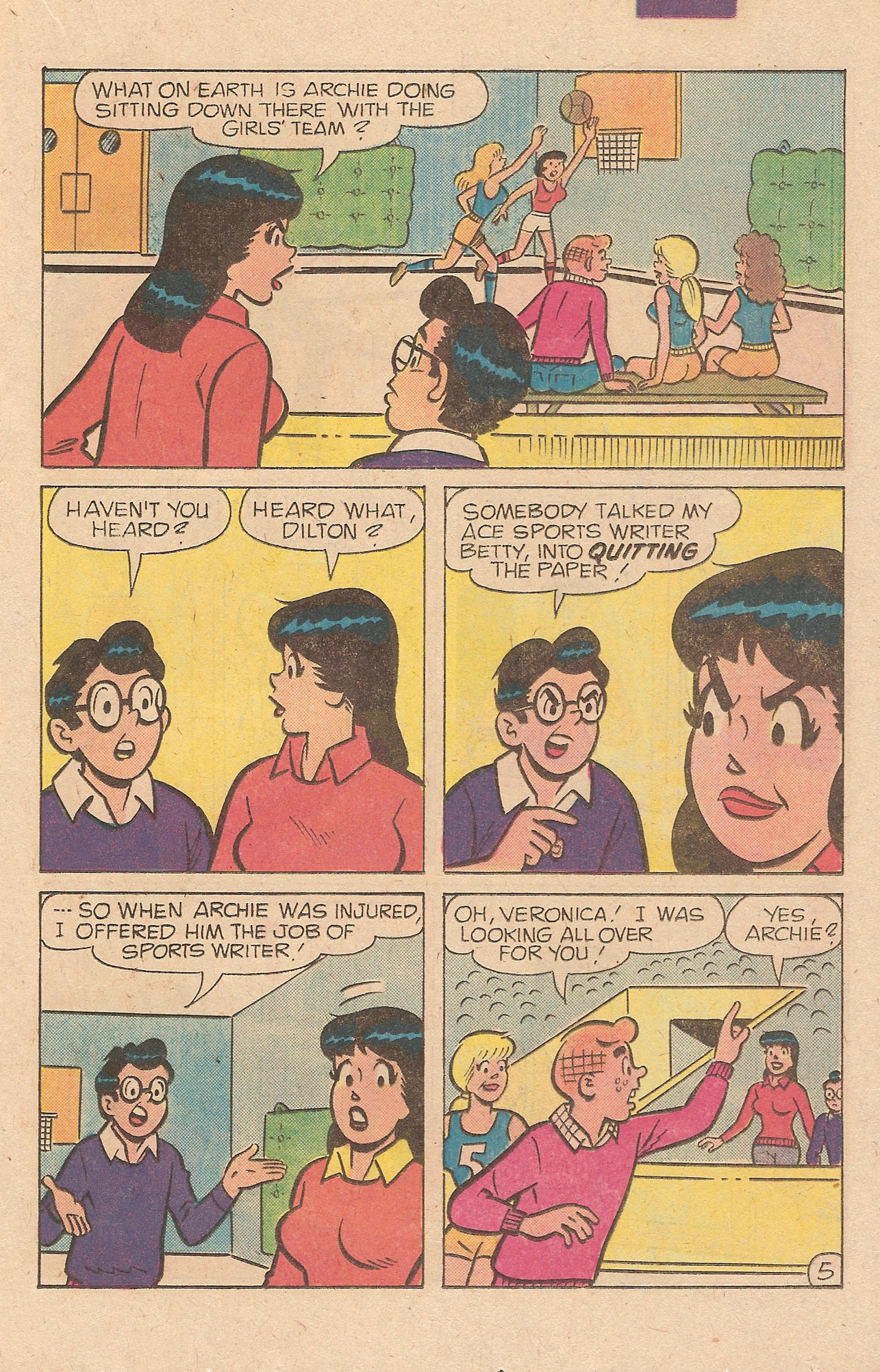 Read online Archie's Girls Betty and Veronica comic -  Issue #307 - 17