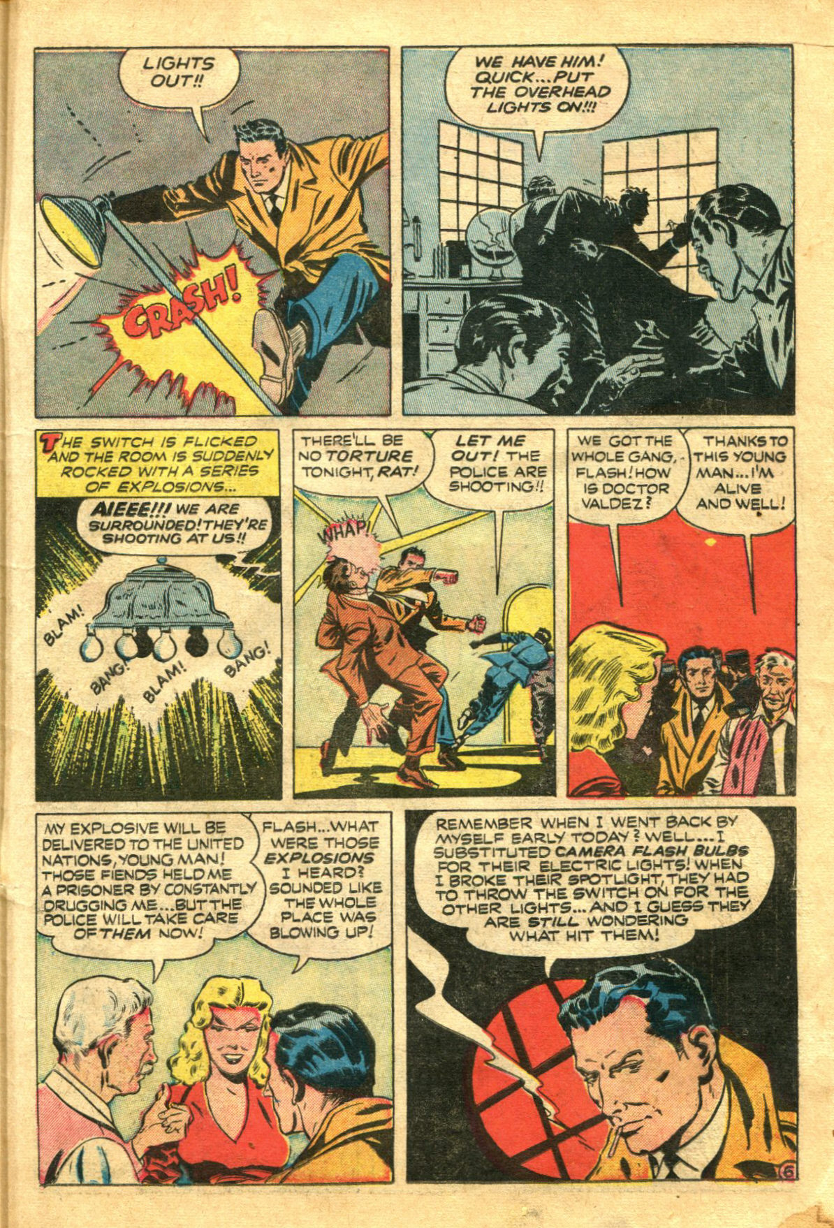 Read online The Saint (1947) comic -  Issue #7 - 23