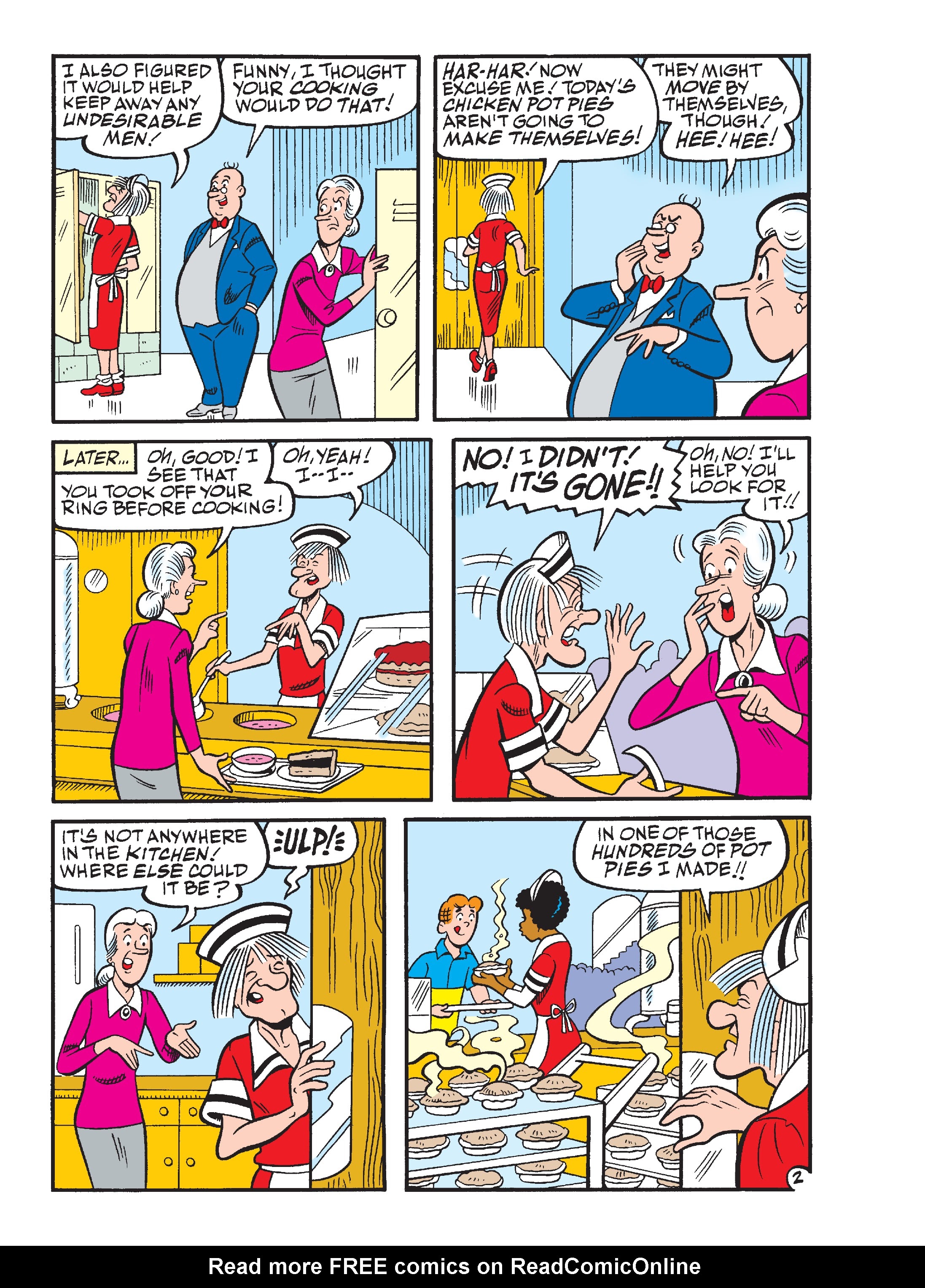 Read online Betty & Veronica Friends Double Digest comic -  Issue #285 - 136