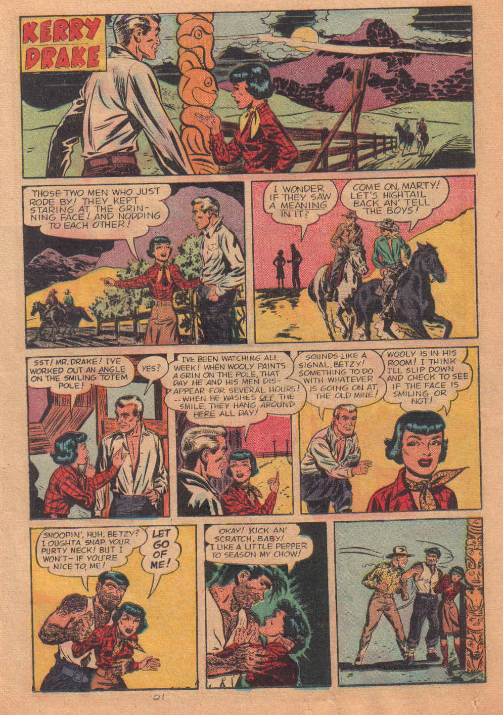 Read online Kerry Drake Detective Cases comic -  Issue #30 - 20