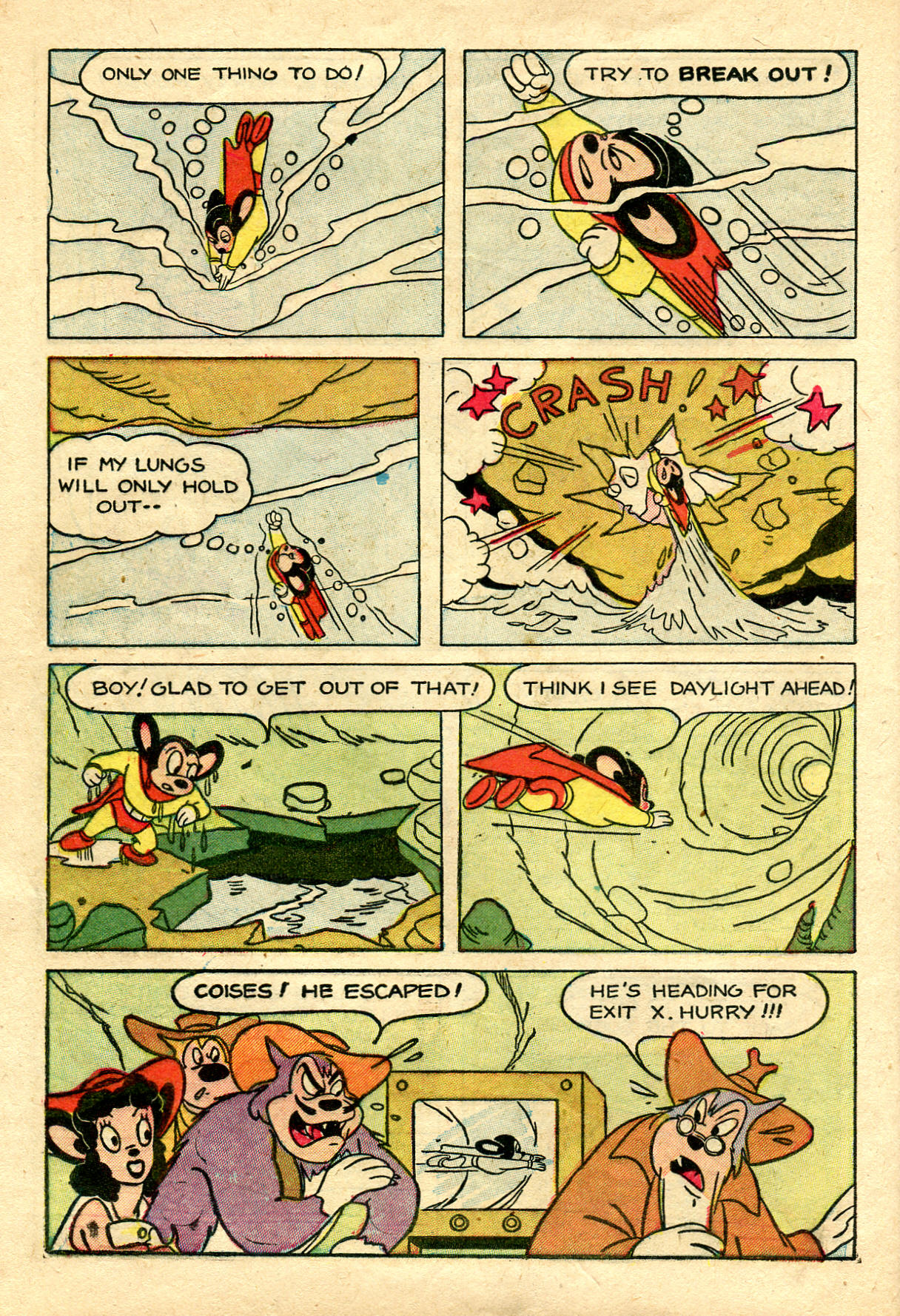 Read online Paul Terry's Mighty Mouse Comics comic -  Issue #37 - 16