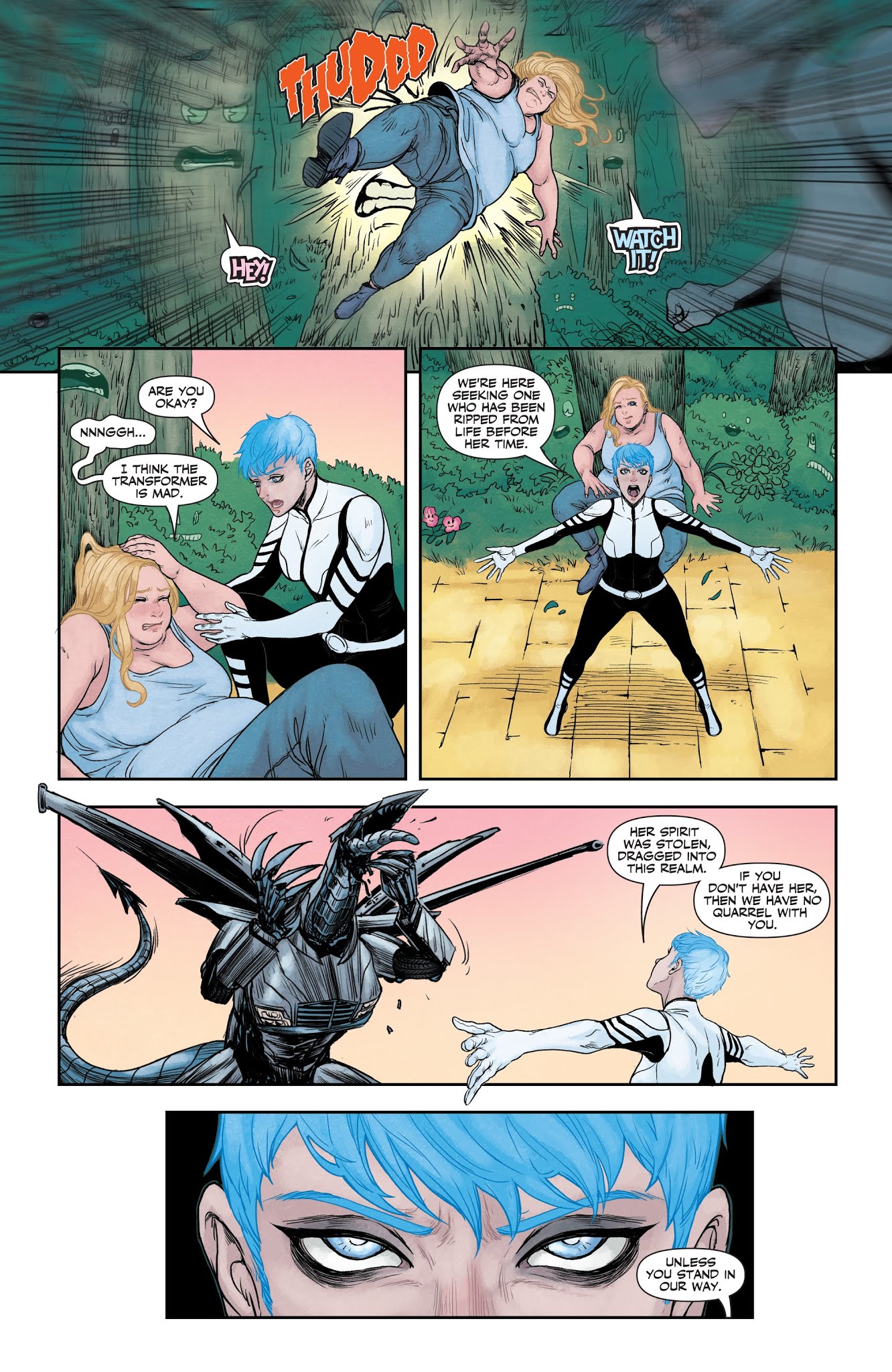 Read online Faith Dreamside comic -  Issue #3 - 14