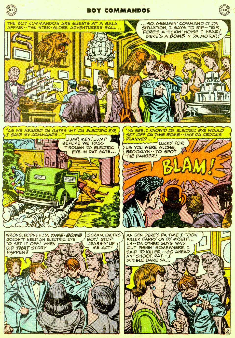 Read online Boy Commandos comic -  Issue #34 - 40