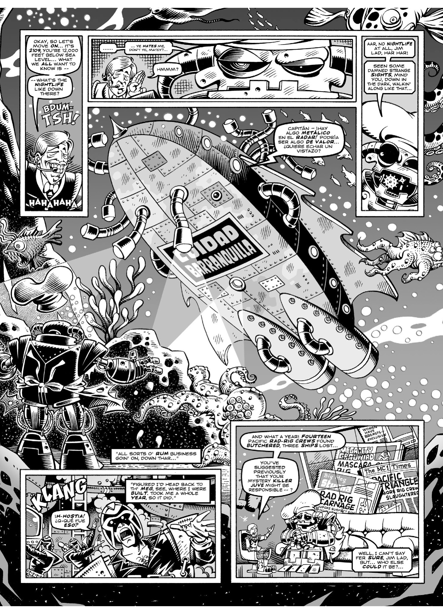 Read online Judge Dredd Megazine (Vol. 5) comic -  Issue #388 - 91