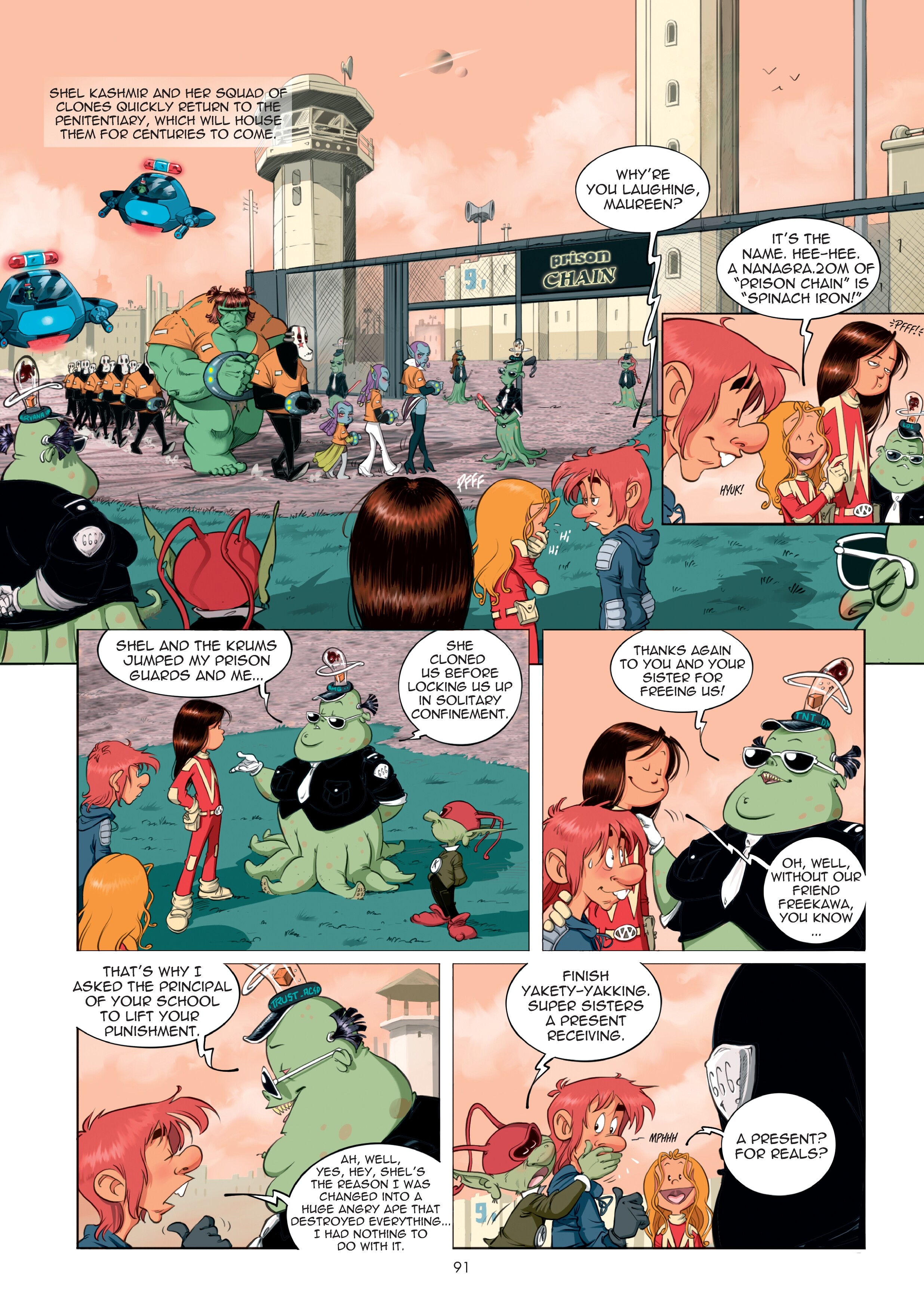 Read online The Super Sisters comic -  Issue # TPB - 92