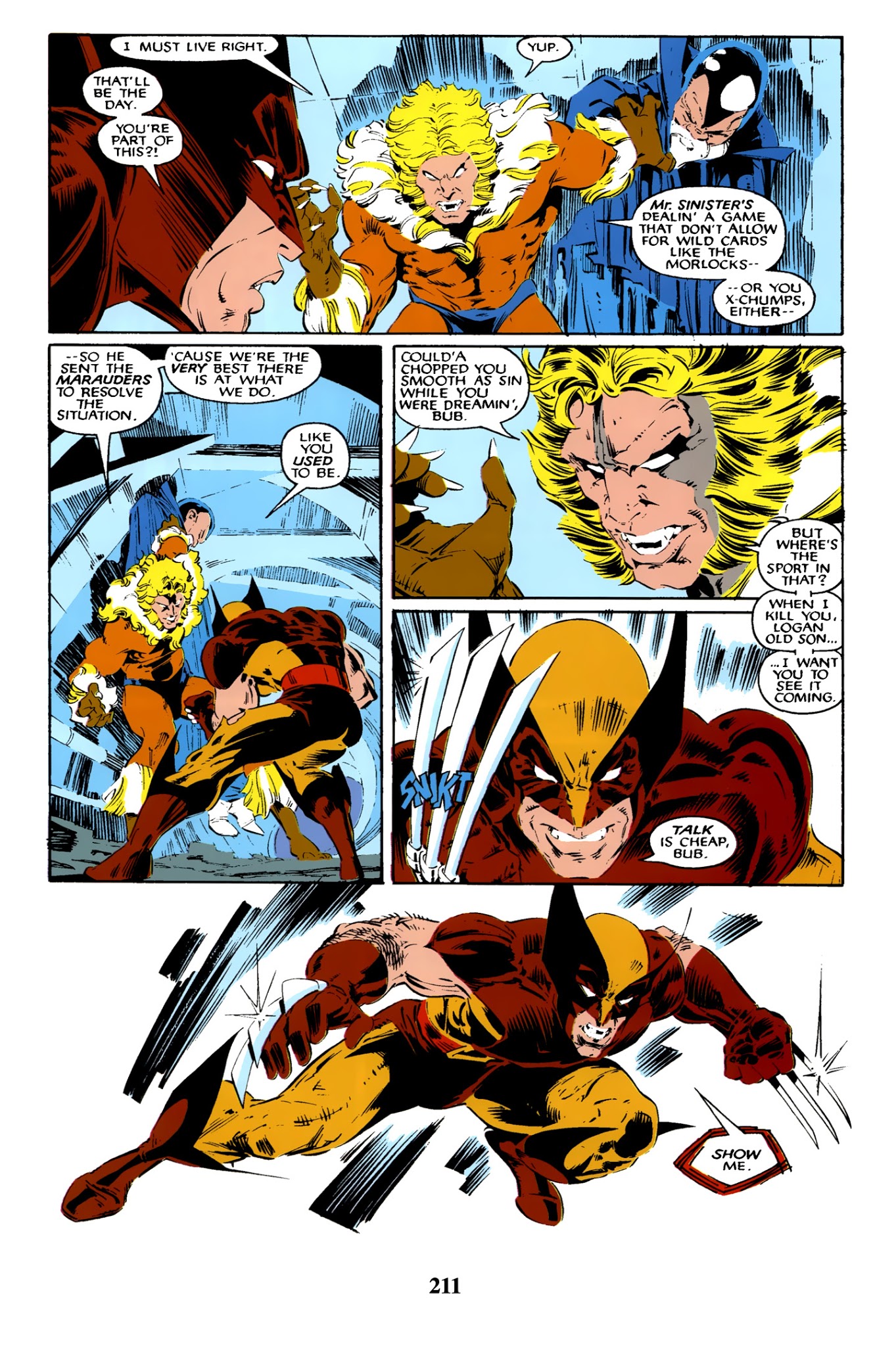 Read online X-Men: Mutant Massacre comic -  Issue # TPB - 210
