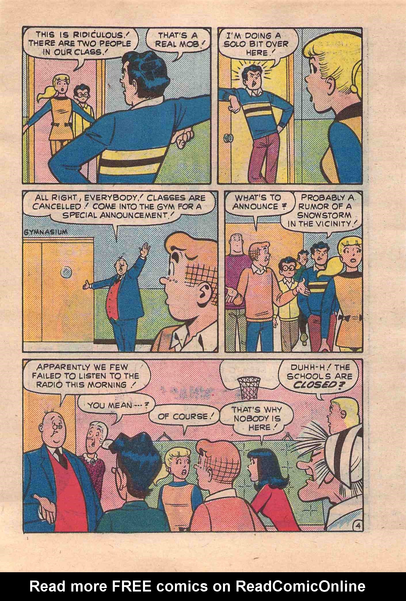 Read online Archie's Double Digest Magazine comic -  Issue #21 - 25