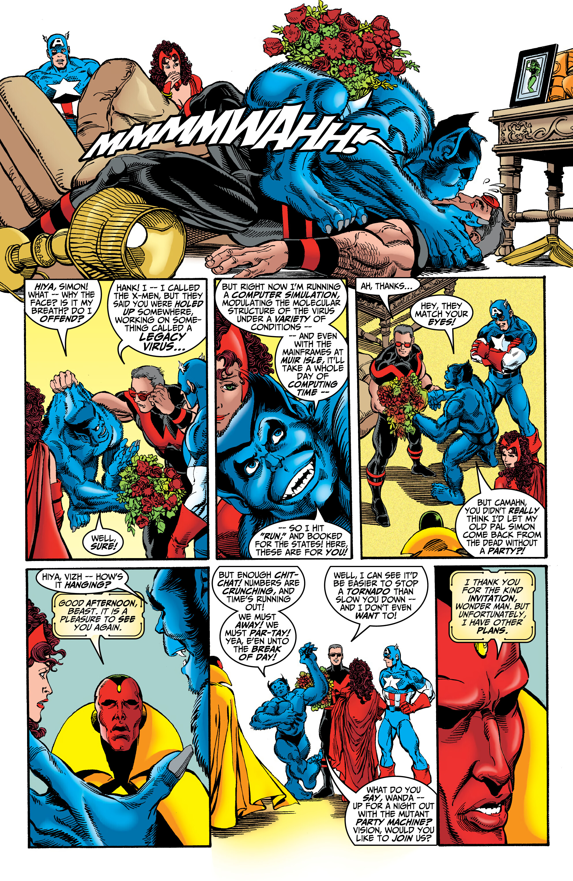 Read online Avengers By Kurt Busiek & George Perez Omnibus comic -  Issue # TPB (Part 8) - 38