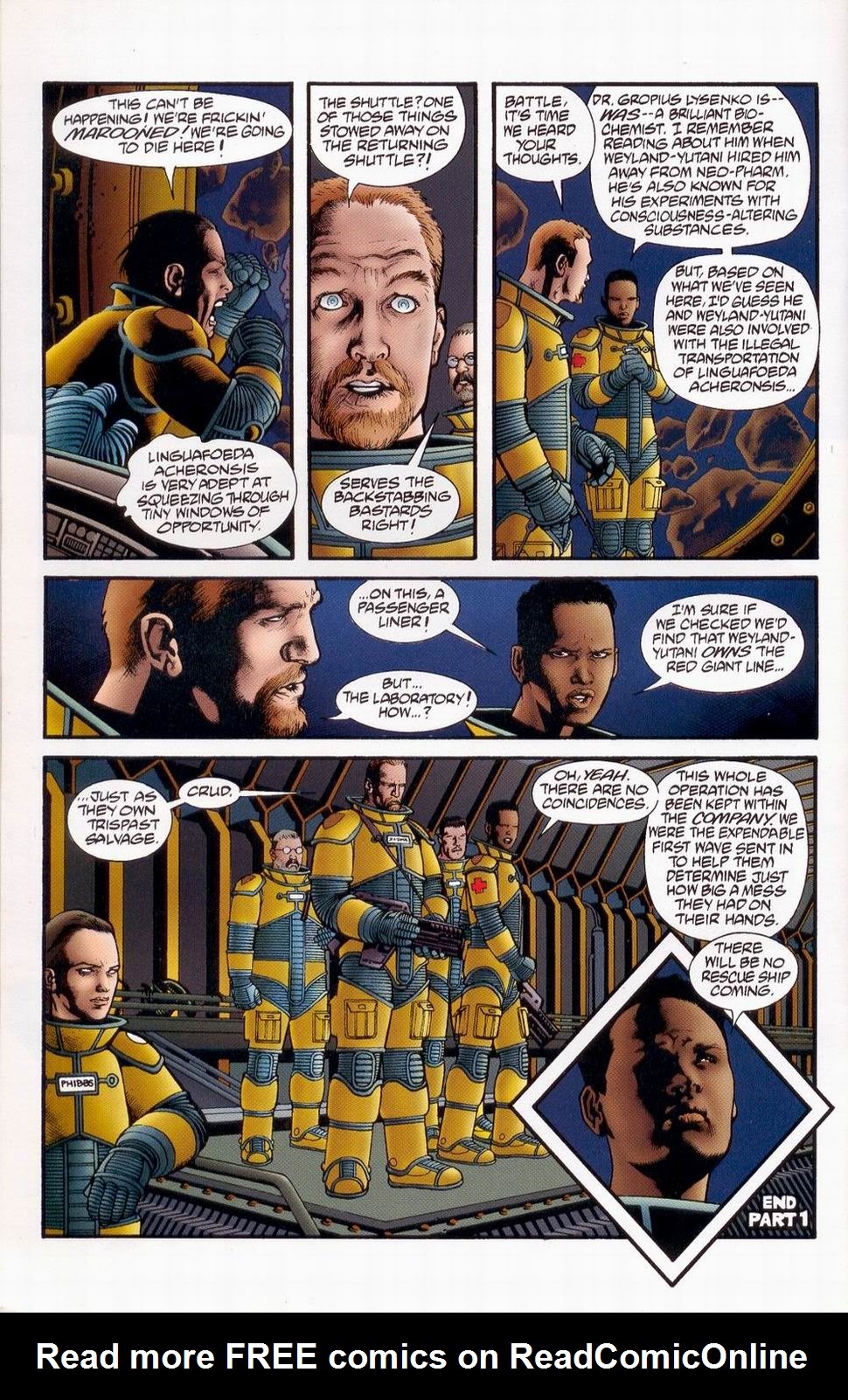 Read online Aliens: Havoc comic -  Issue #1 - 24
