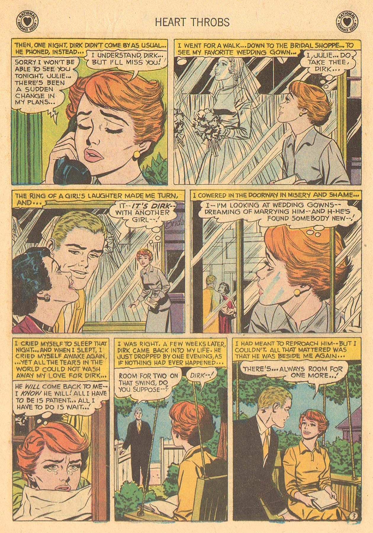 Read online Heart Throbs comic -  Issue #51 - 20