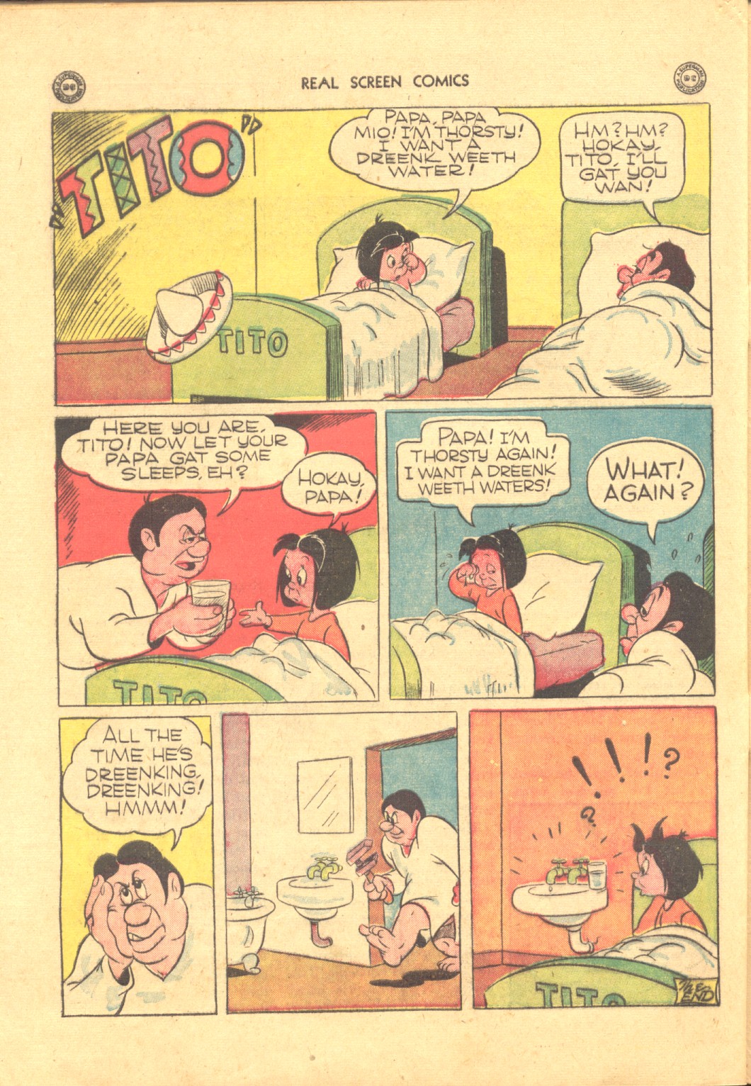 Read online Real Screen Comics comic -  Issue #7 - 42